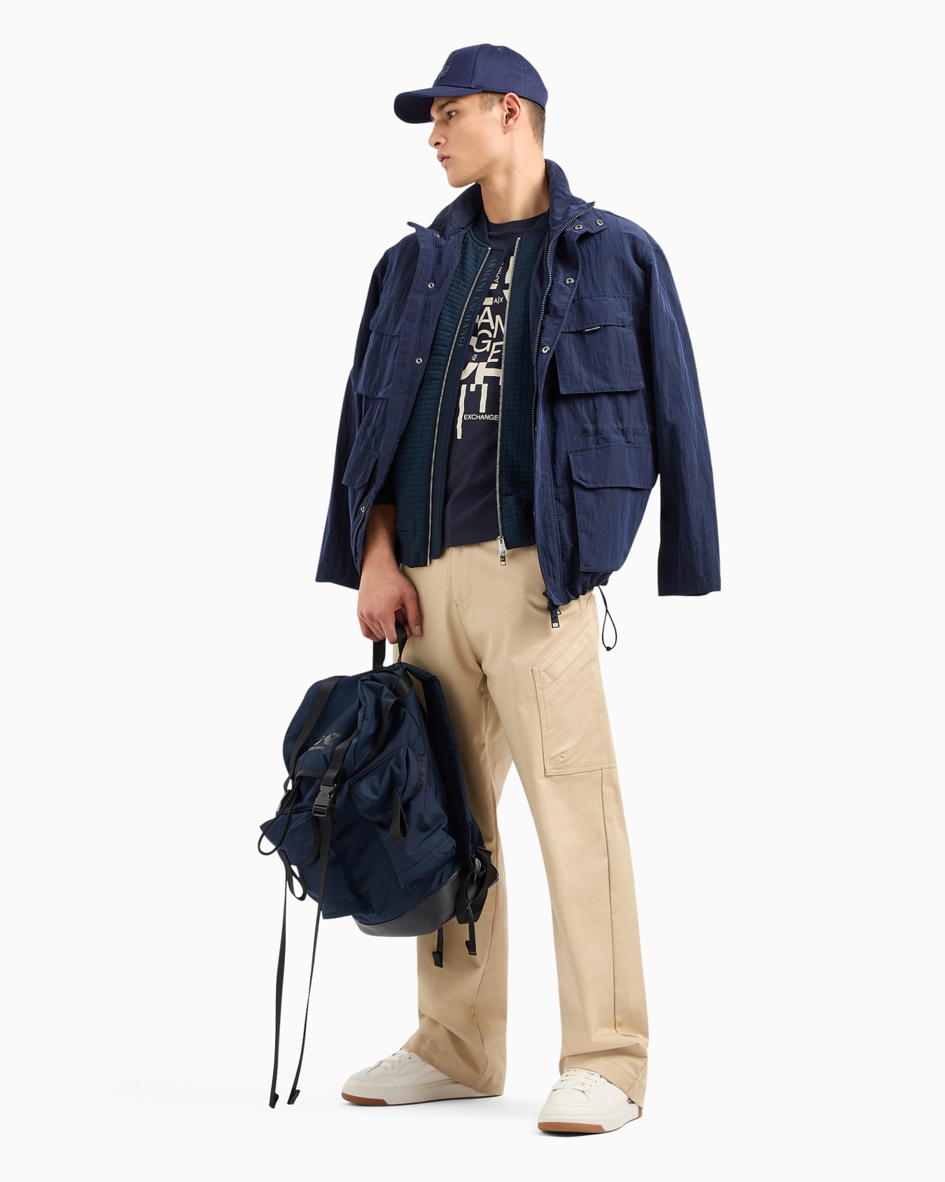 Blouson in coated fabric Diapositiva 3