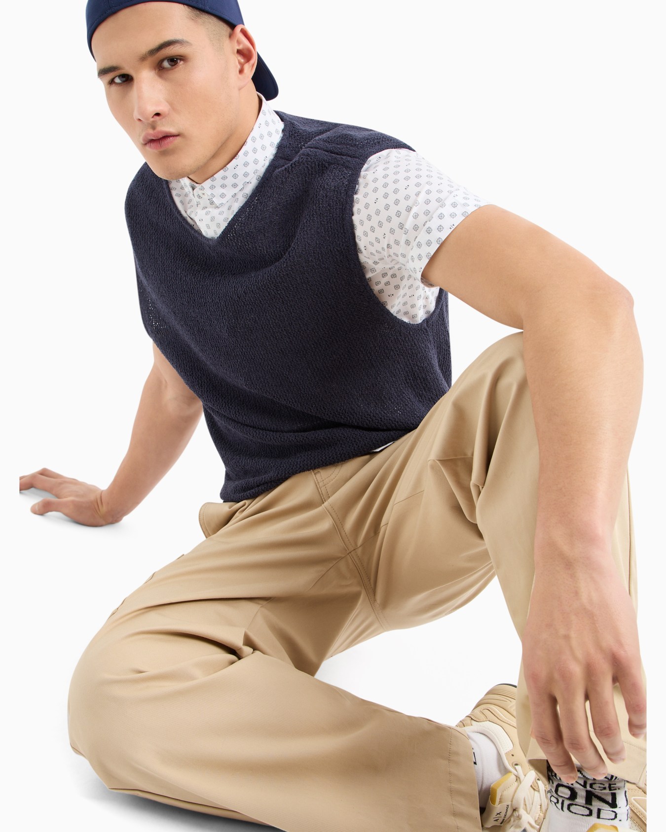 Regular fit cotton shirt Diapositiva 4