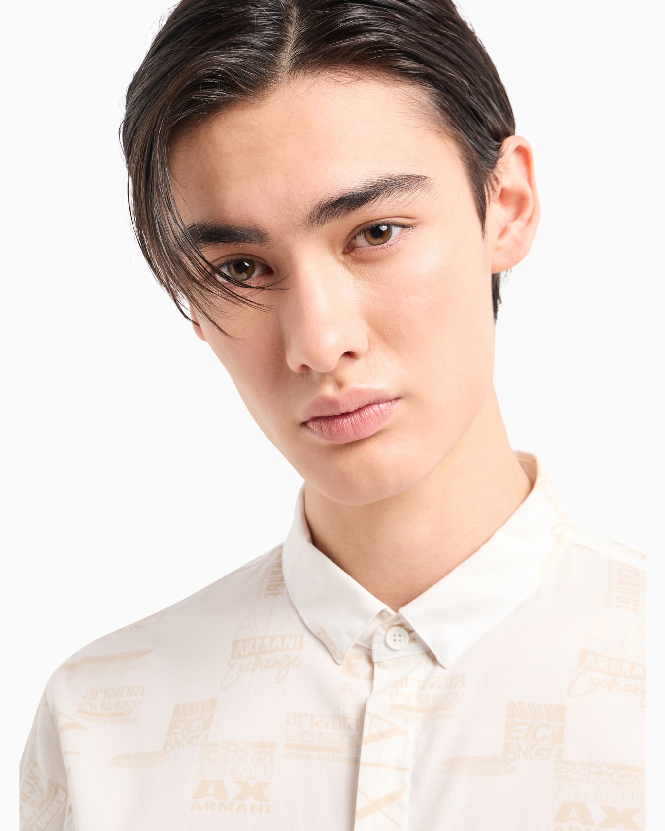 Regular fit cotton shirt Slide 4
