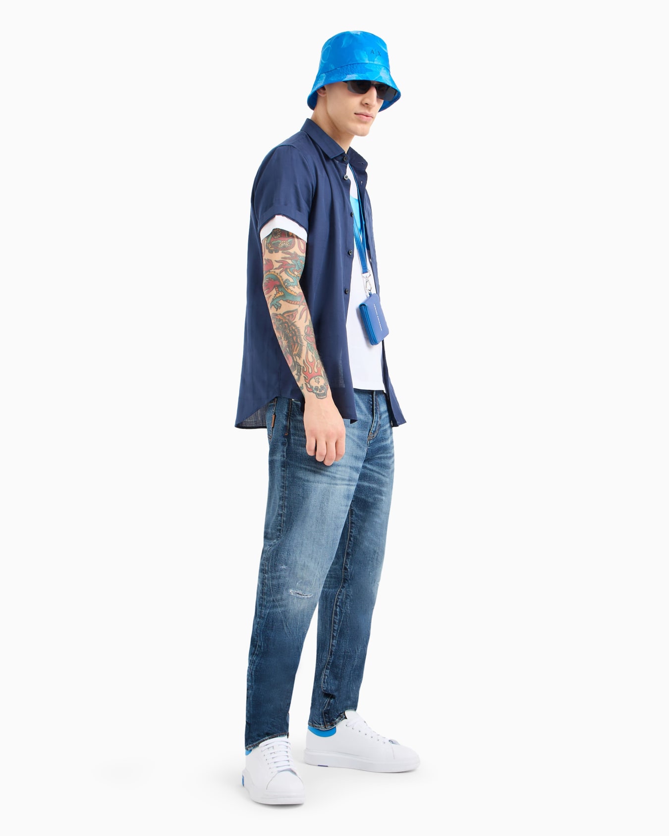 Regular fit cotton shirt Diapositiva 3