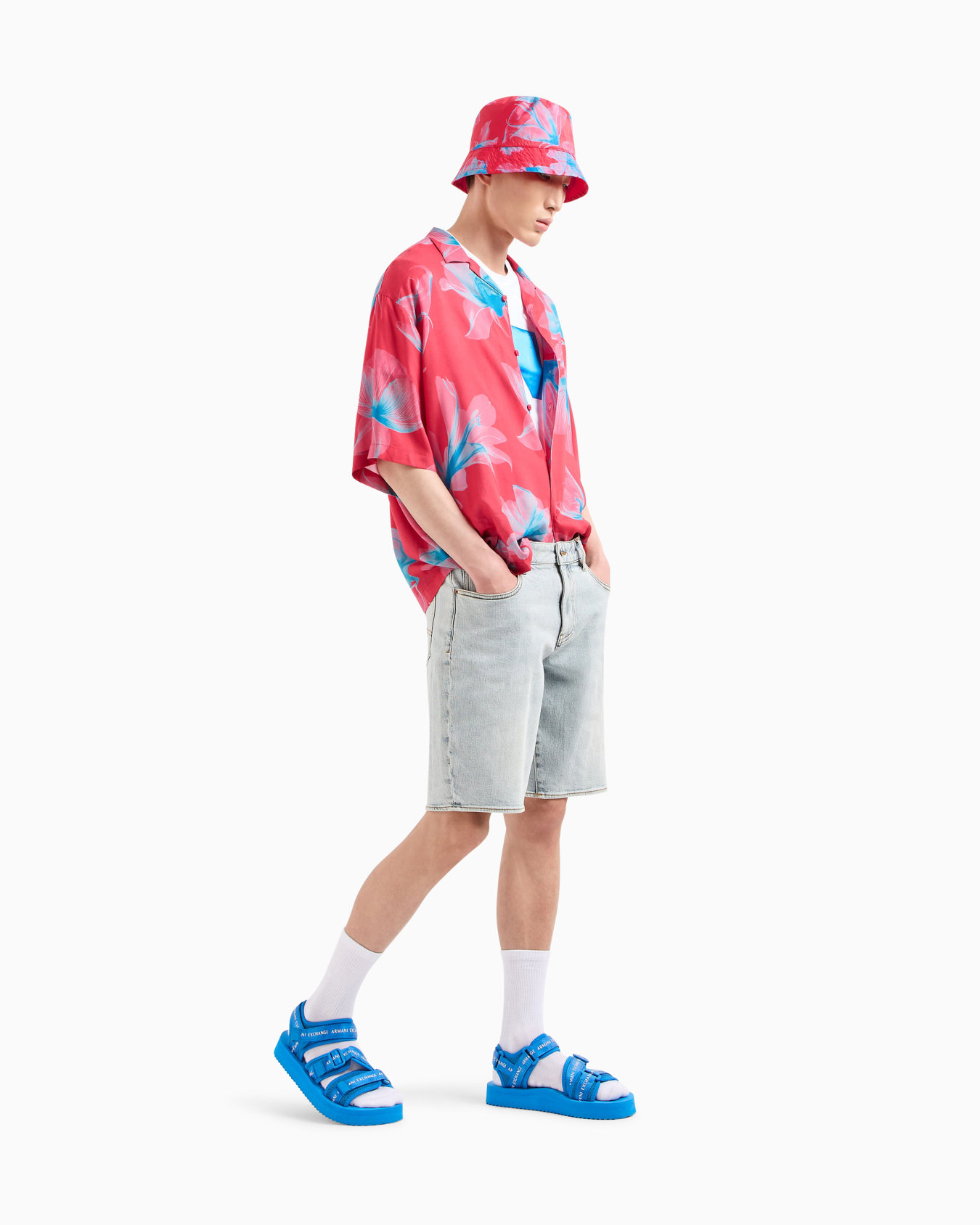 Regular fit cotton shirt Slide 1