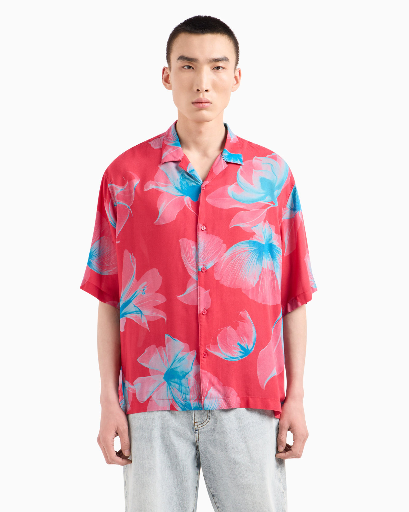 Regular fit cotton shirt Slide 3