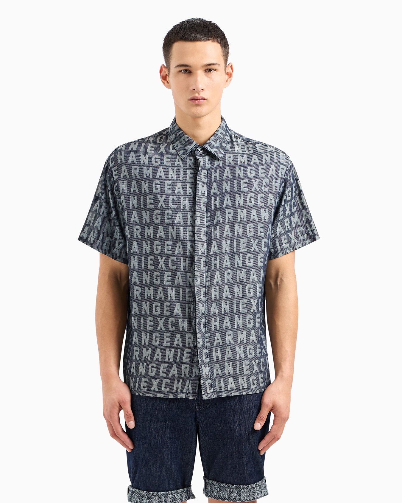 Regular fit cotton shirt Slide 1