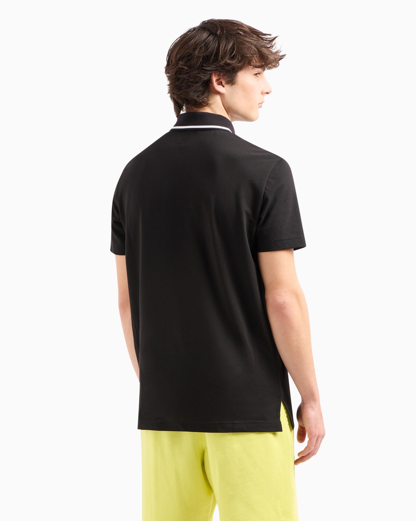 Regular fit polo shirt in ASV organic cotton Diapositiva 2