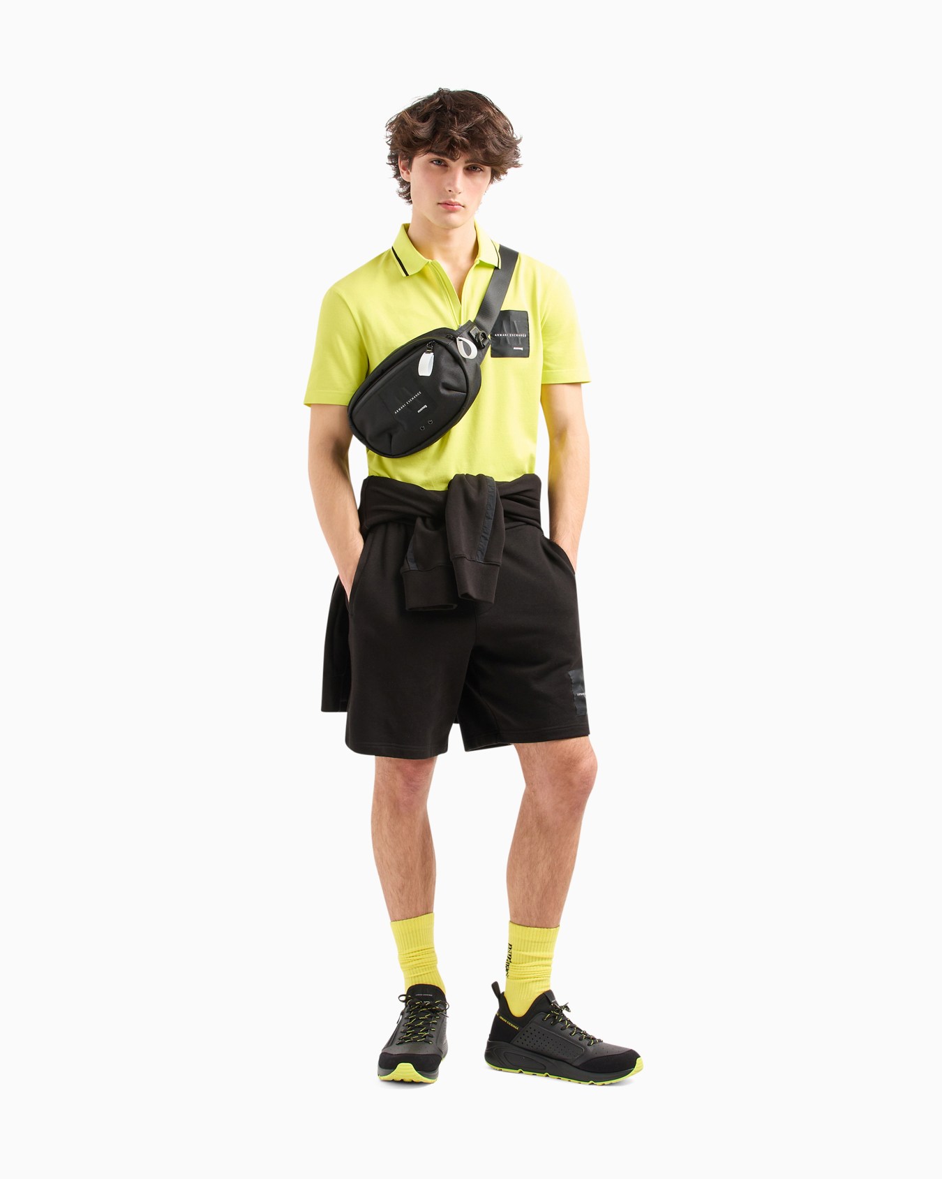 Regular fit polo shirt in ASV organic cotton Diapositiva 1