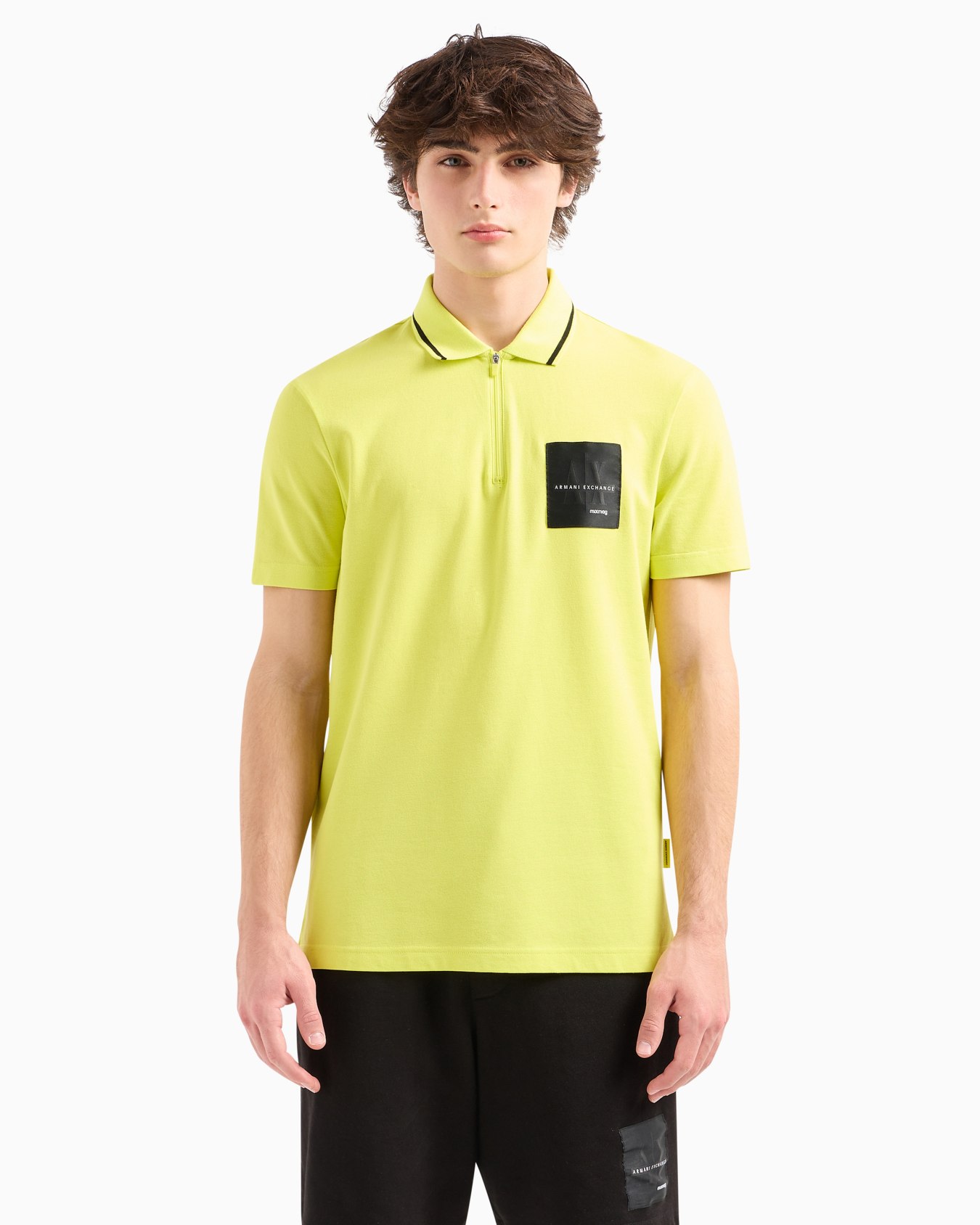 Regular fit polo shirt in ASV organic cotton Diapositiva 3