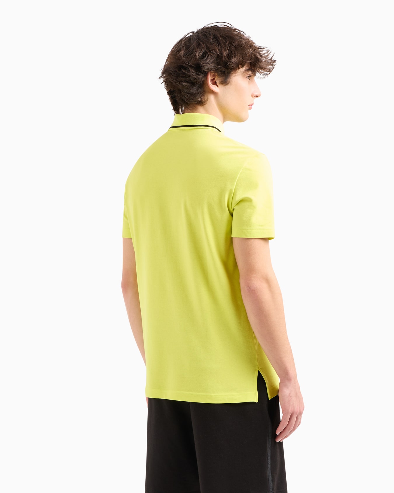 Regular fit polo shirt in ASV organic cotton Diapositiva 2