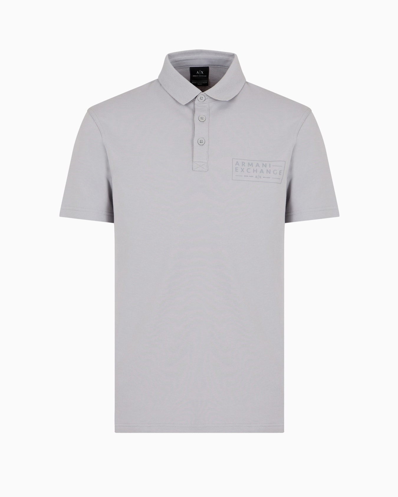 Regular fit polo shirt in ASV organic cotton Diapositiva 0