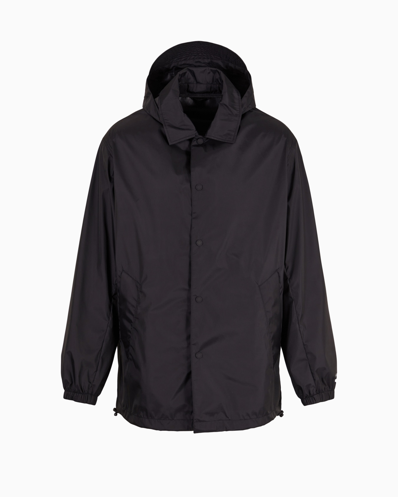 Non-woven windbreaker with hood and hook Diapositiva 0