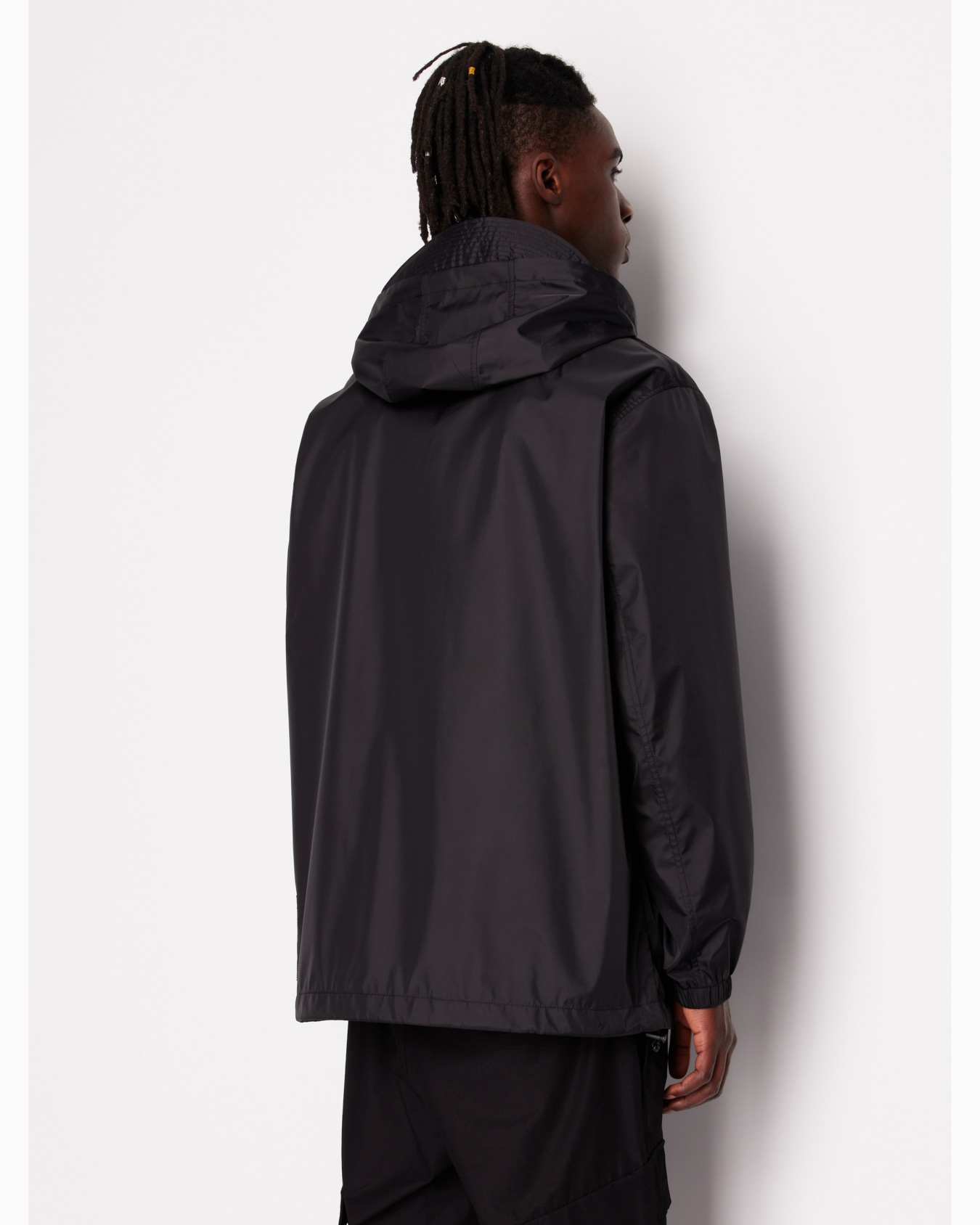 Non-woven windbreaker with hood and hook Diapositiva 2