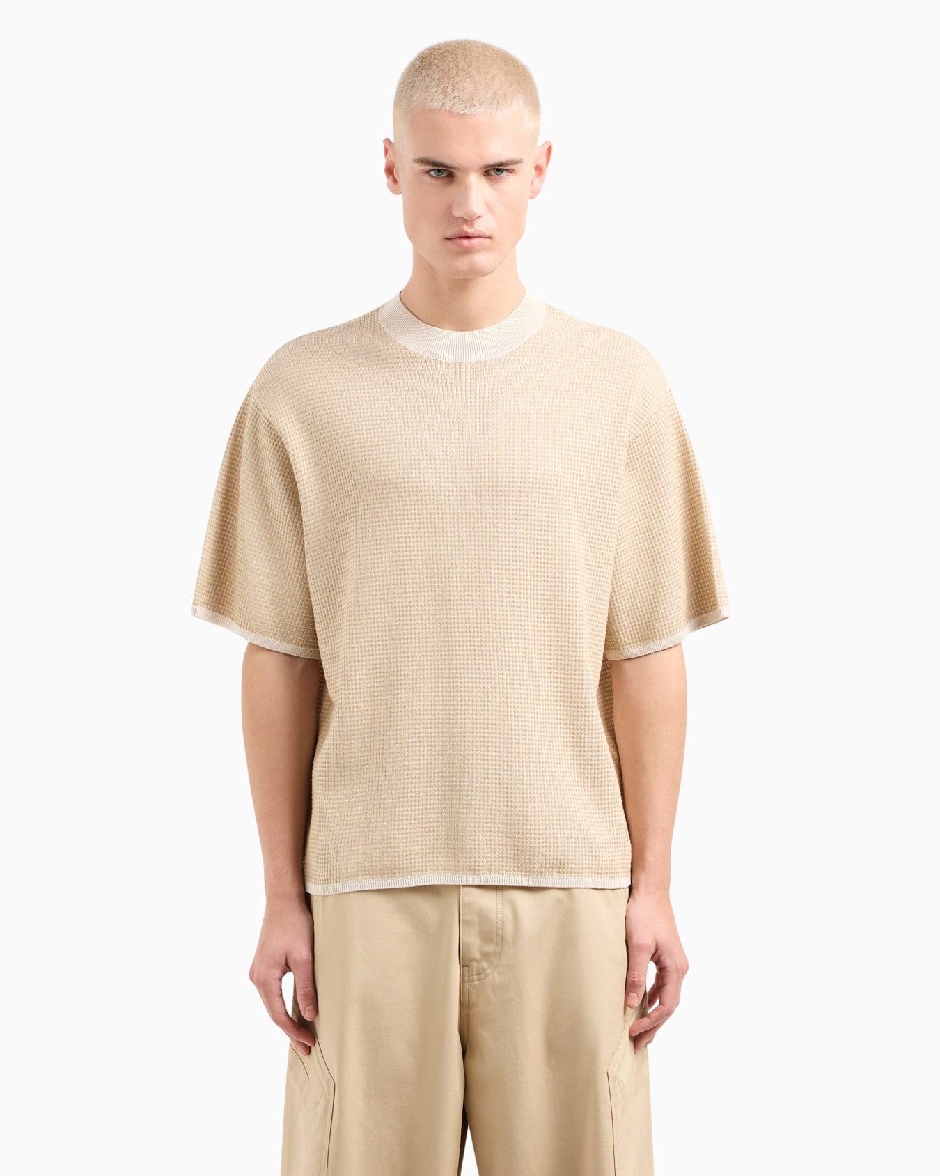 Lightweight short-sleeved shirt in ASV organic cotton Slide 1