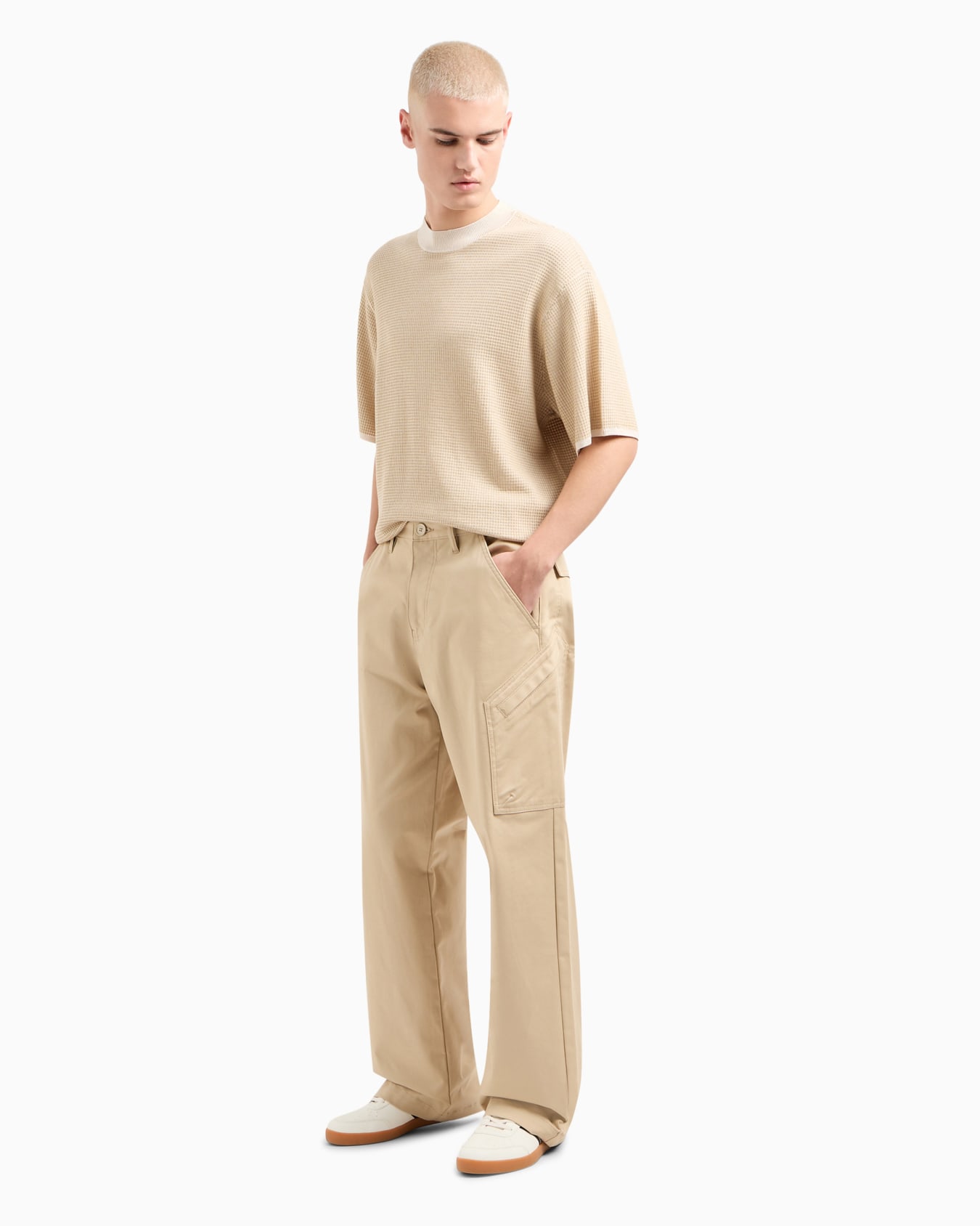 Lightweight short-sleeved shirt in ASV organic cotton Slide 3
