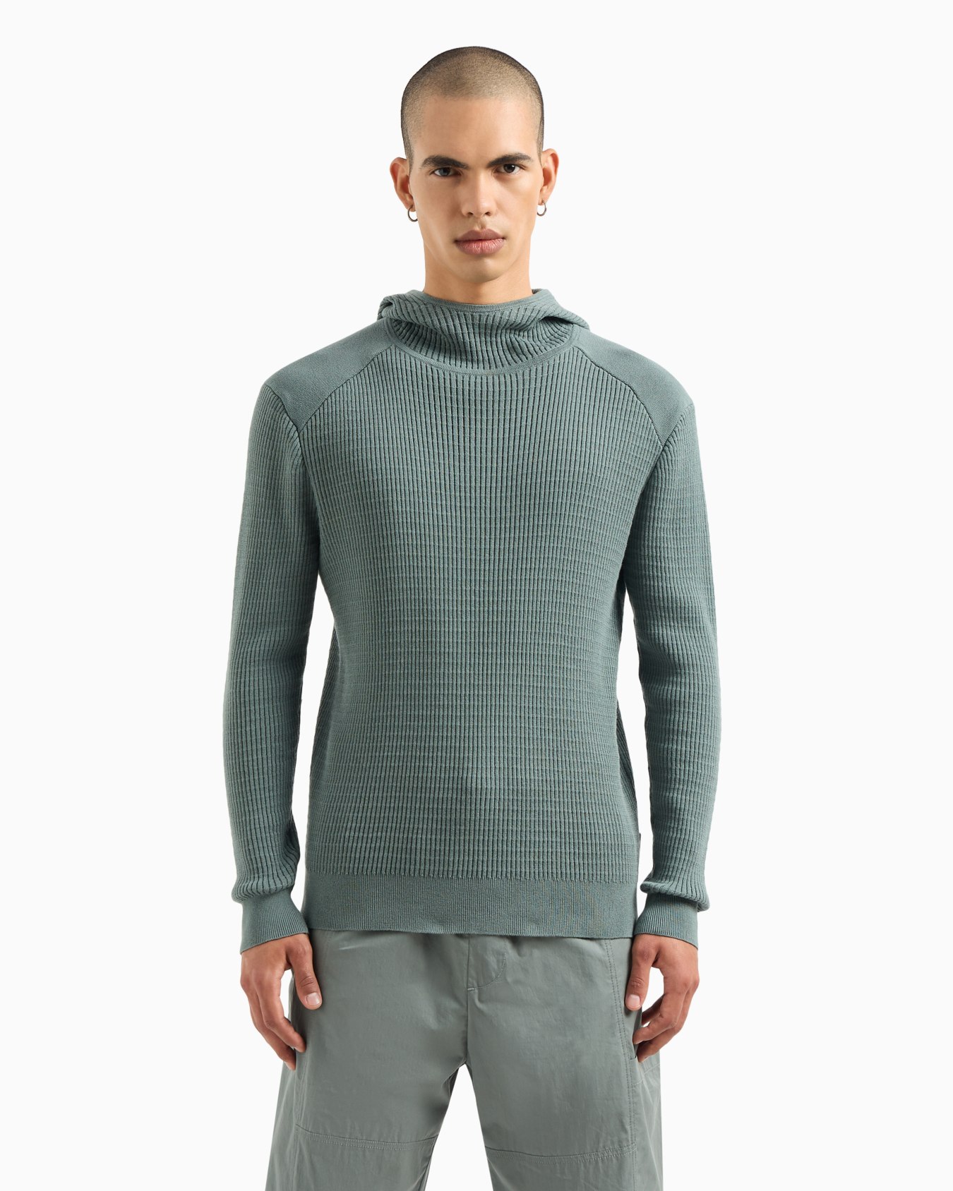  Boucle crew neck sweater Diapositiva 1
