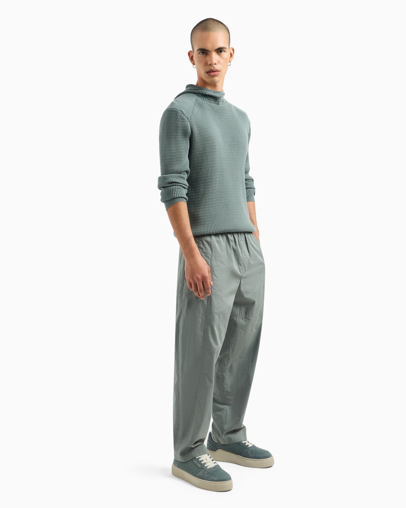  Boucle crew neck sweater Diapositiva 3