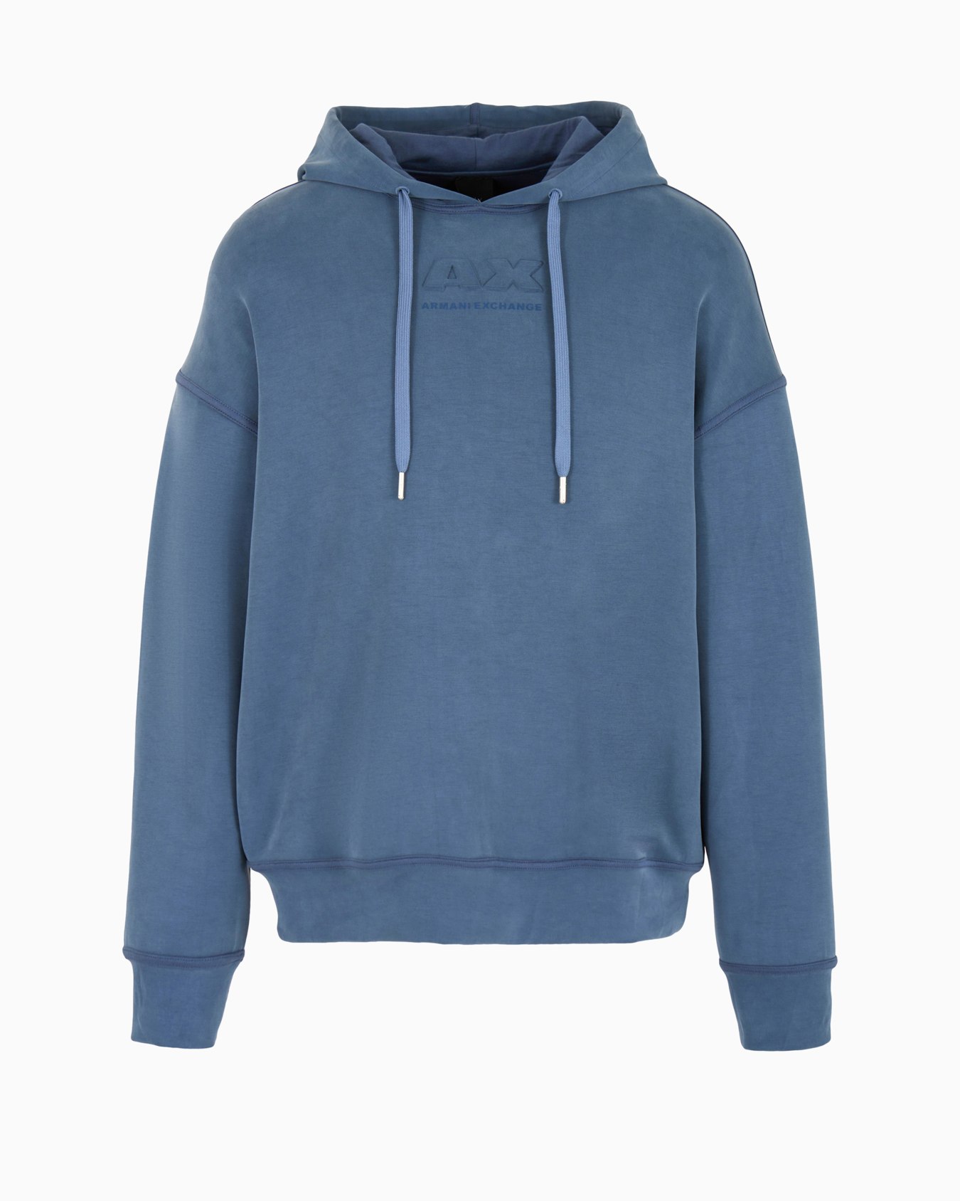 Stretch fabric zip-up hoodie Diapositiva 0