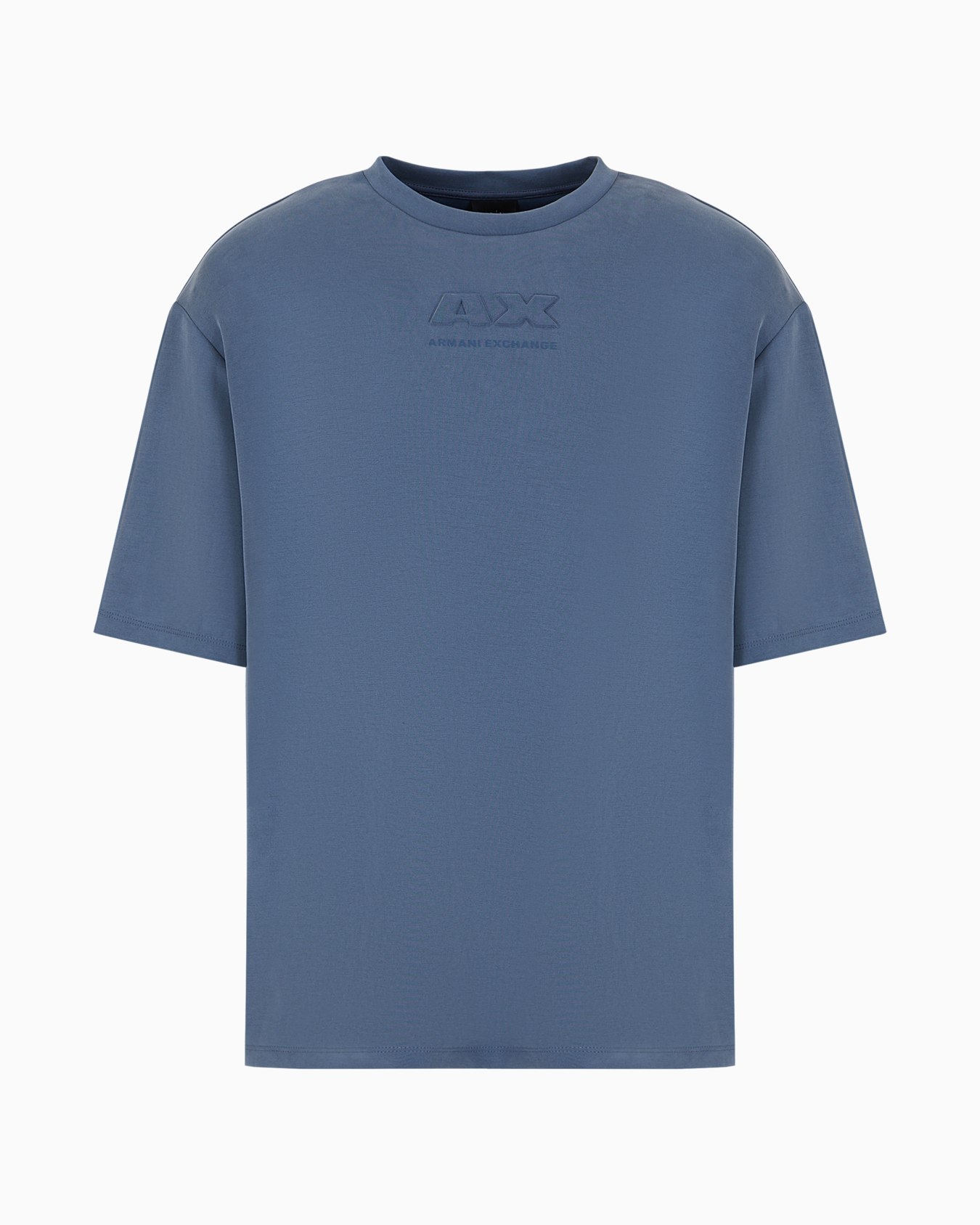 Relaxed fit T-shirt with round neck and logo Diapositiva 0