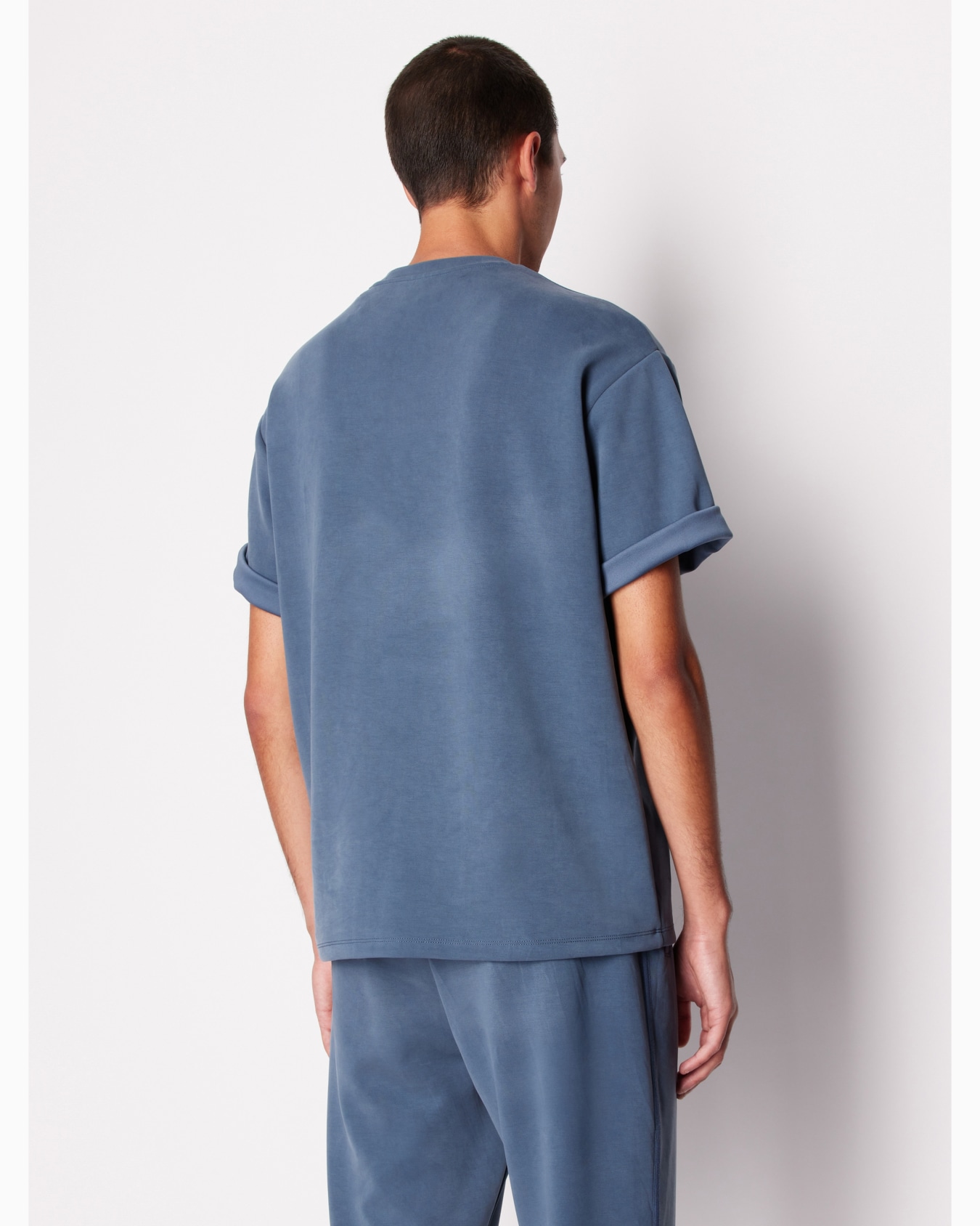 Relaxed fit T-shirt with round neck and logo Diapositiva 2
