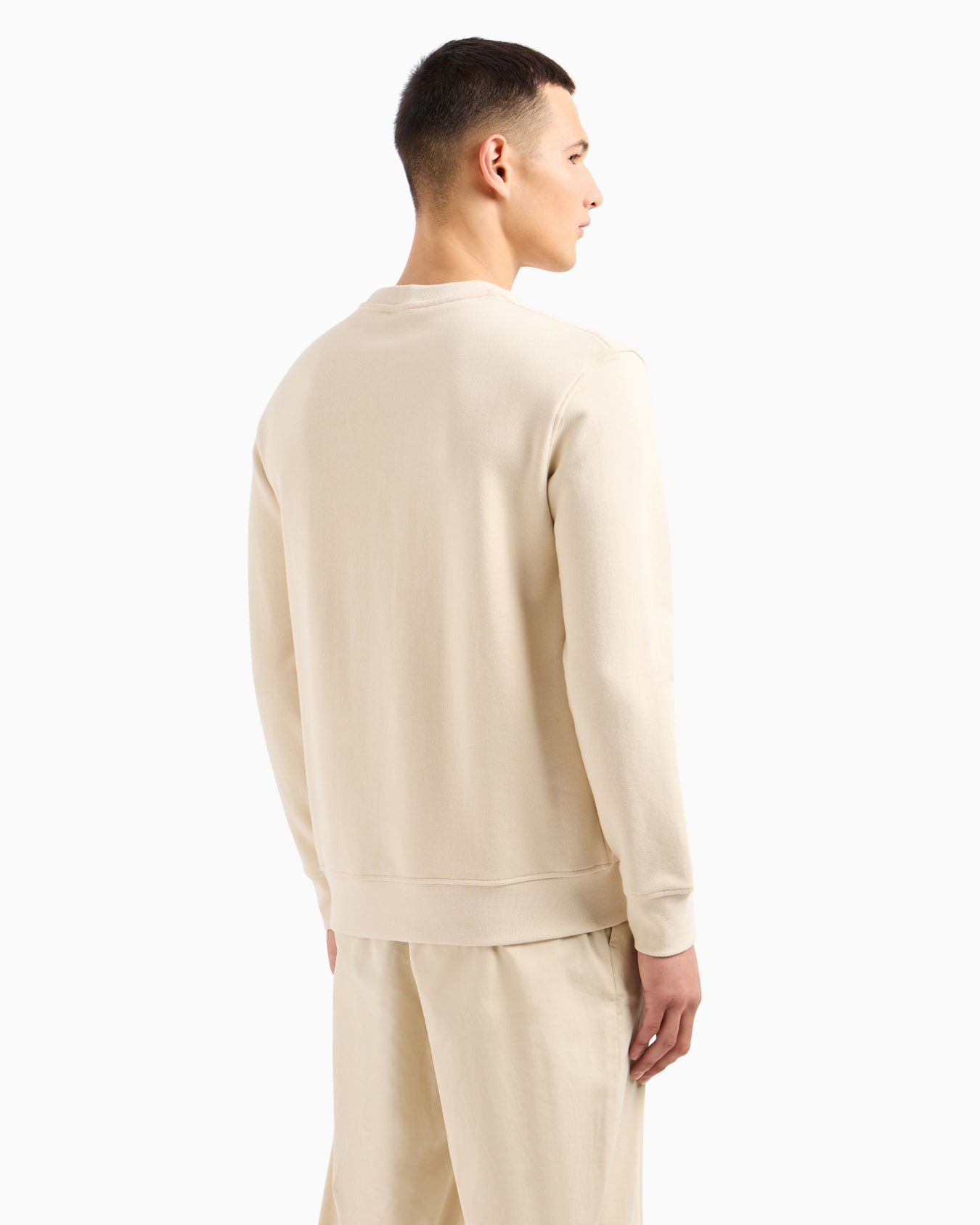 Stretch fabric zip-up hoodie Diapositiva 2