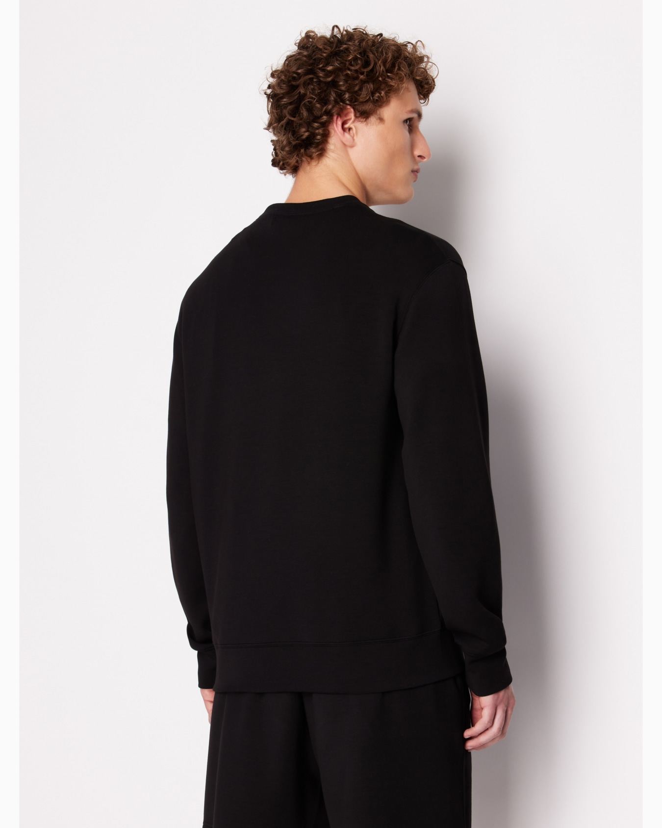 Stretch fabric zip-up hoodie Slide 2