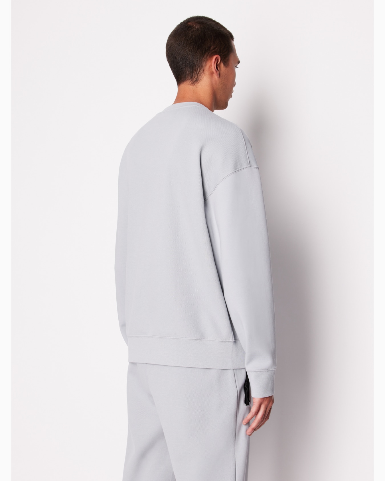 Stretch fabric zip-up hoodie Diapositiva 2