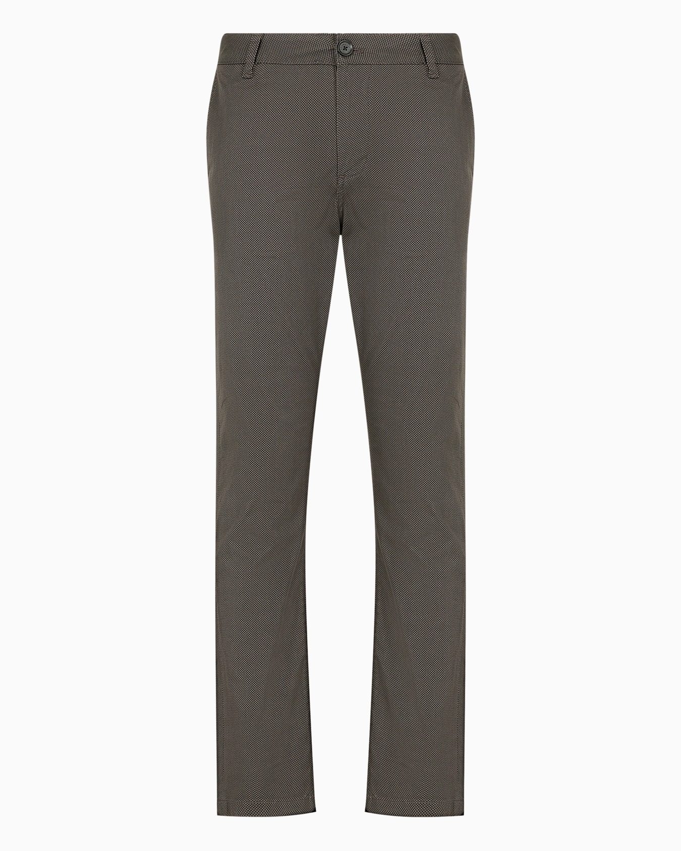 Regular fit gabardine trousers Slide 0