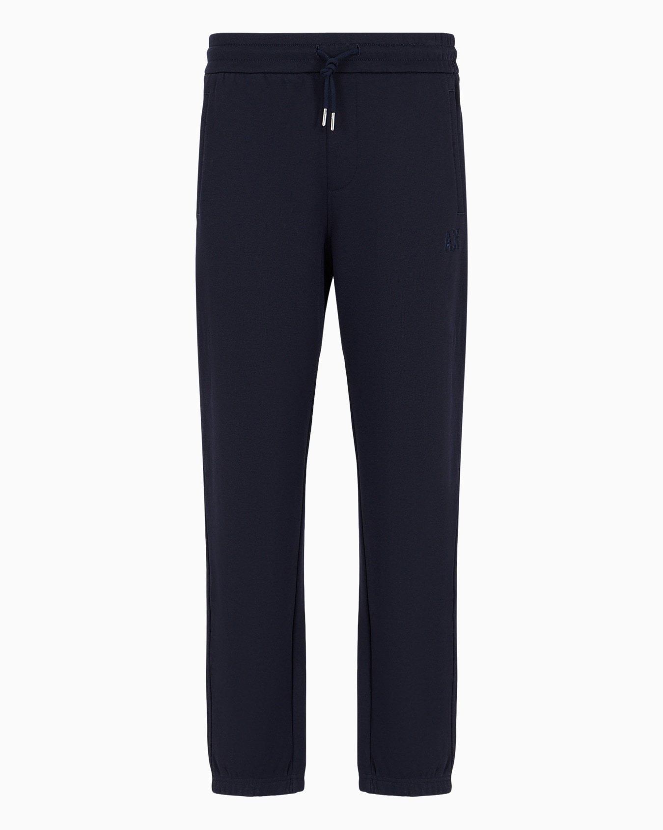 Soft yarn jogger pants with logo Diapositiva 0