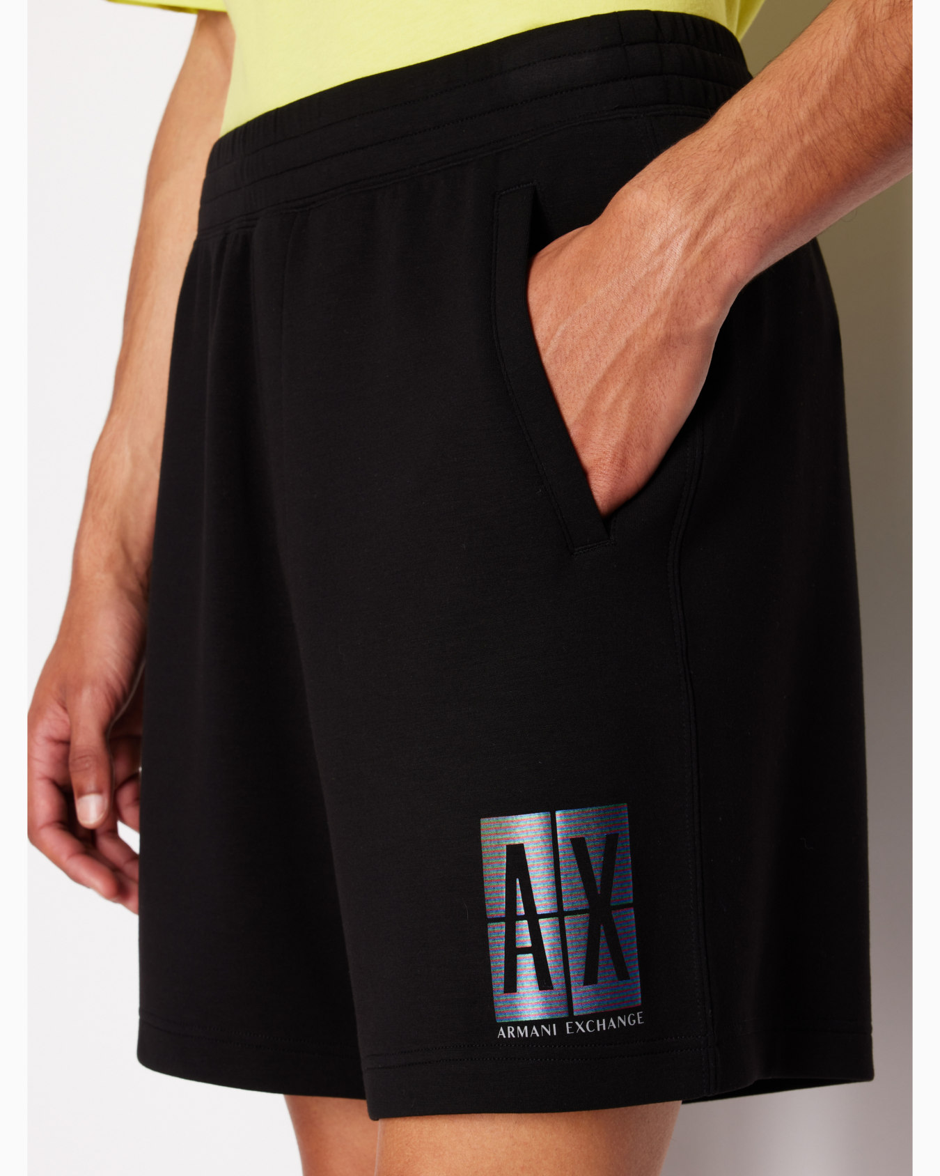 Shorts with side logo patch Diapositiva 4