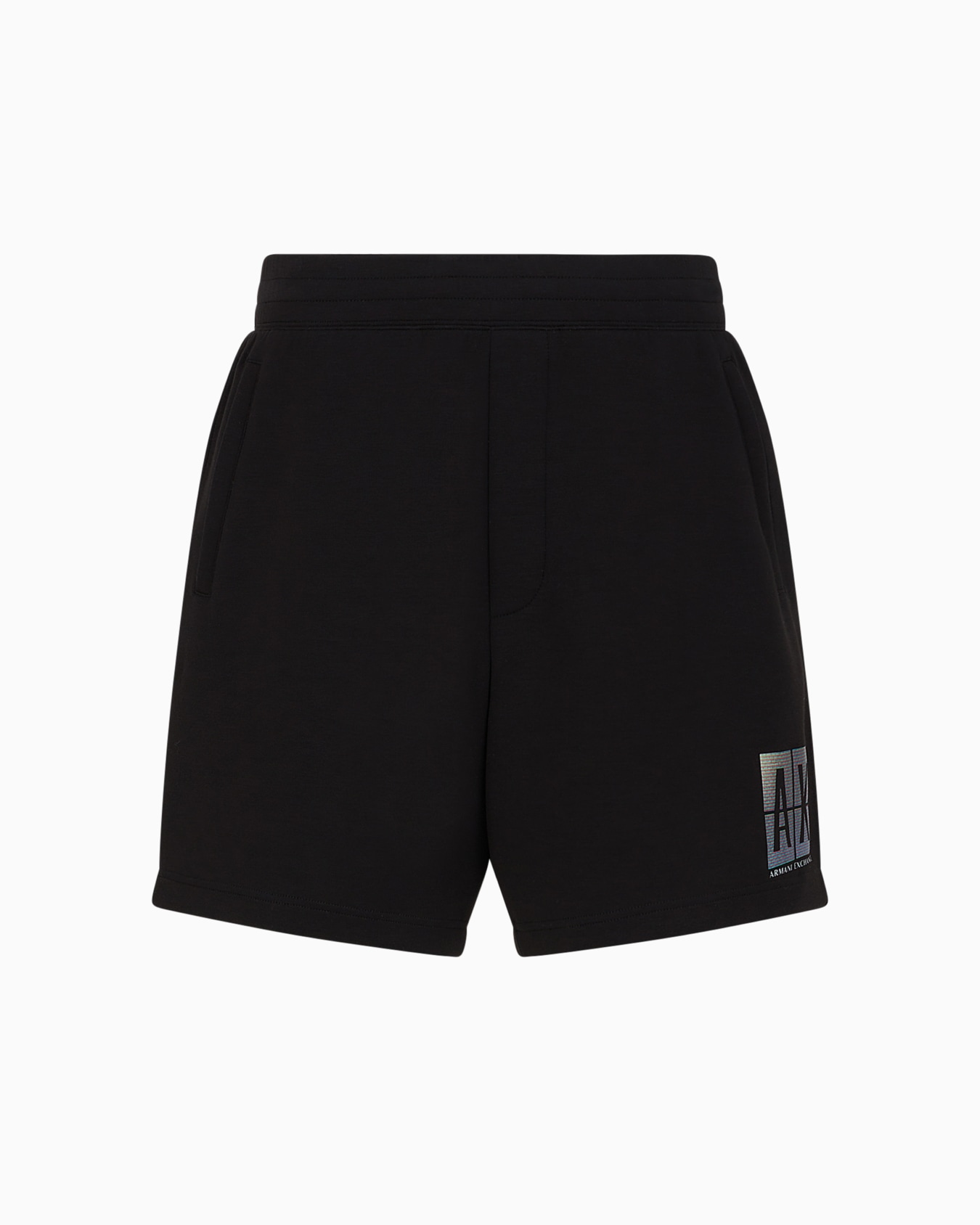 Shorts with side logo patch Diapositiva 0