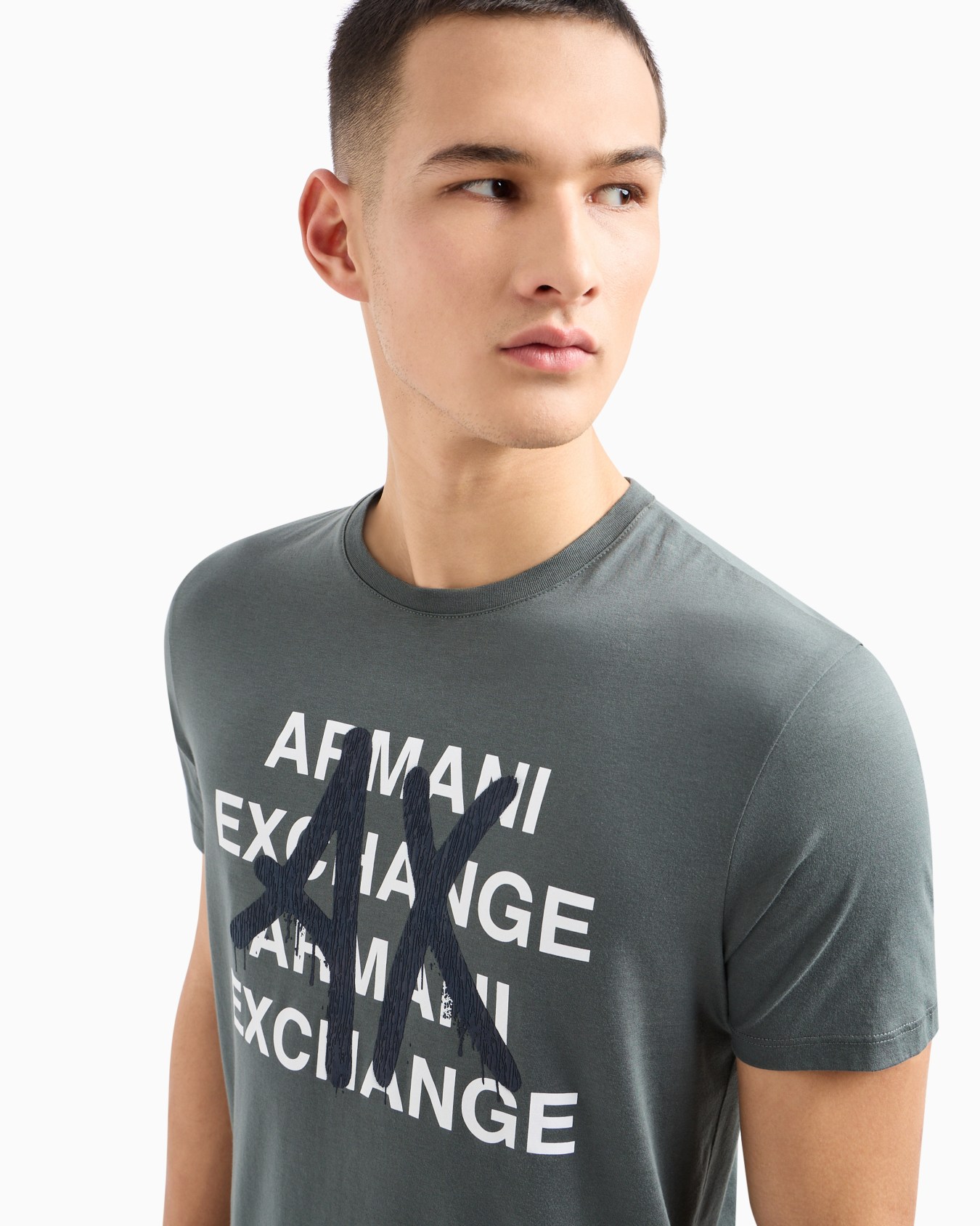 Pima cotton jersey T-shirt with prints on the front Diapositiva 4