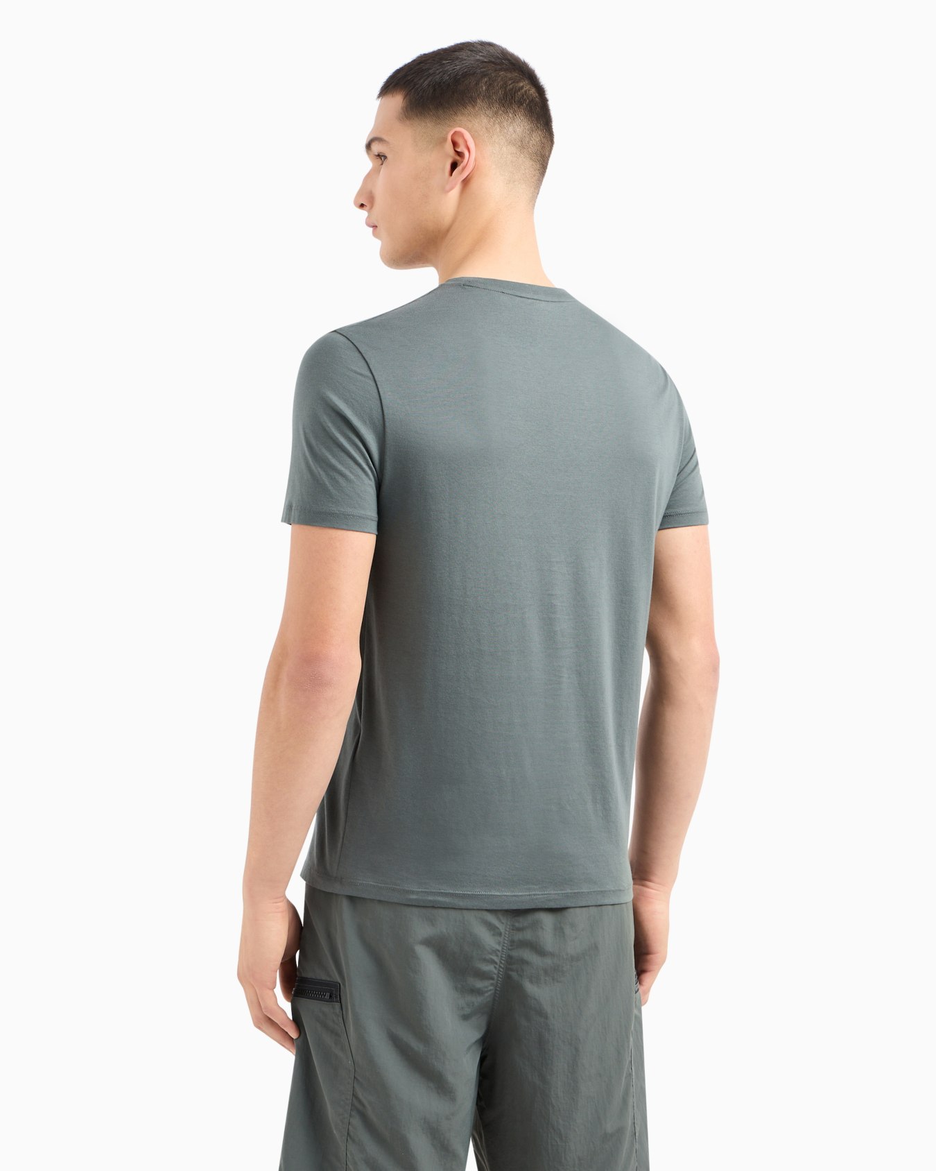 Pima cotton jersey T-shirt with prints on the front Diapositiva 2