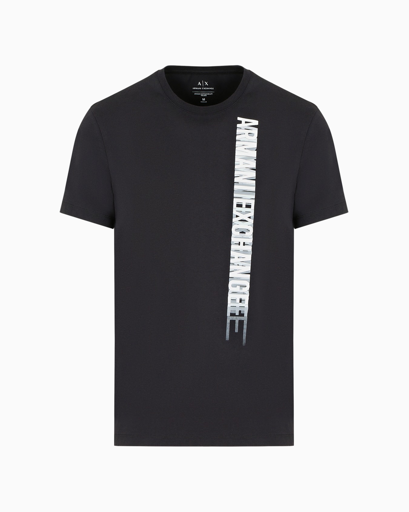 AXロゴ　半袖クルーネックTシャツ スライドする 0