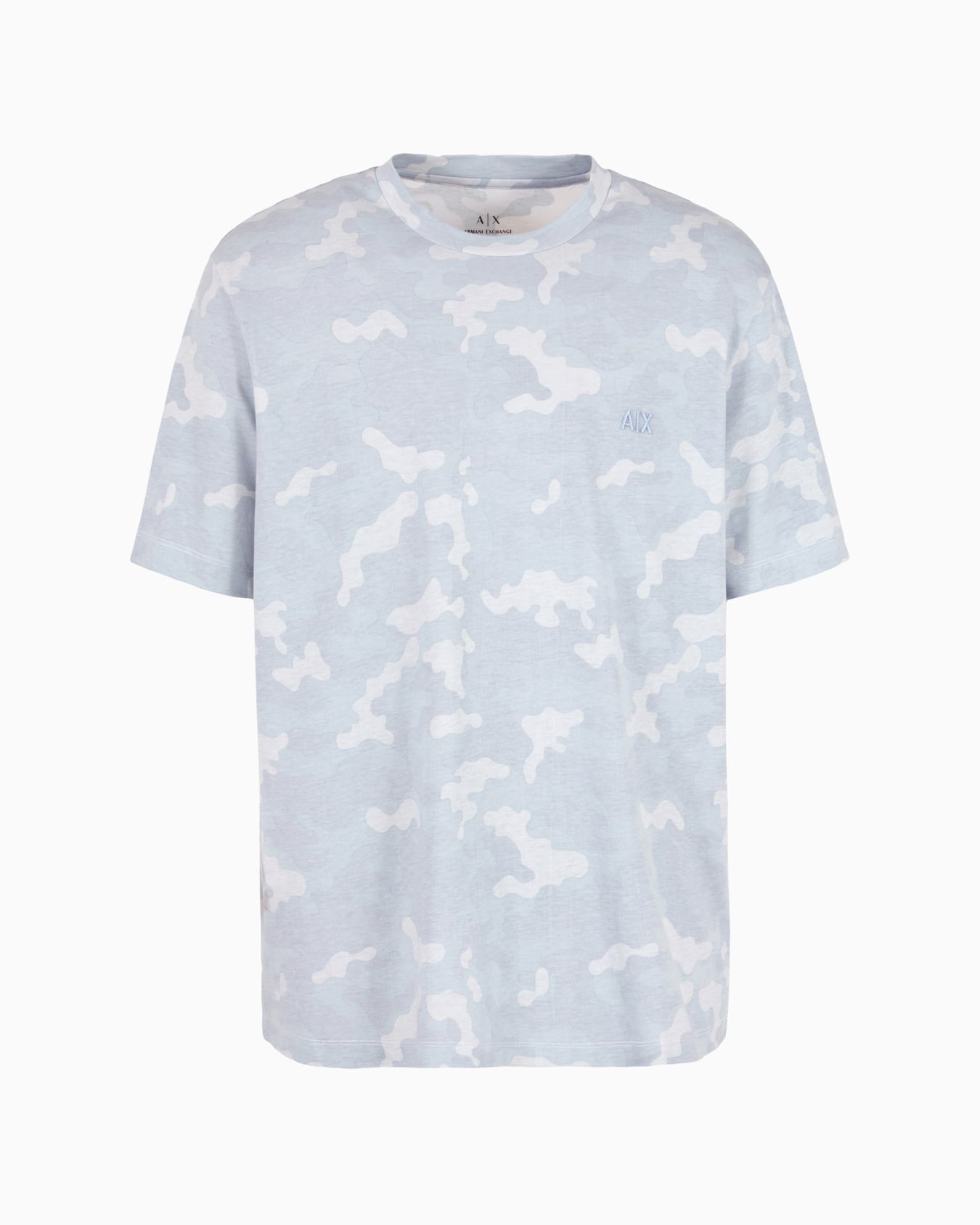 Relaxed fit T-shirt with round neck and logo Diapositiva 0