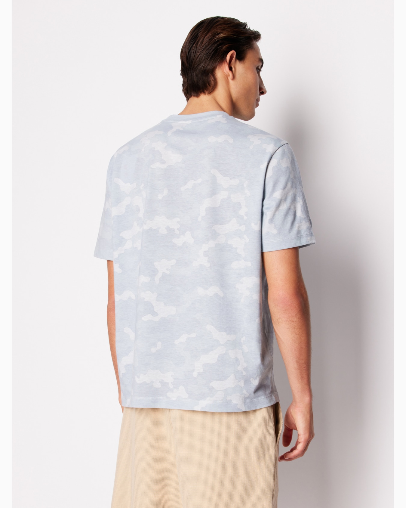 Relaxed fit T-shirt with round neck and logo Diapositiva 2