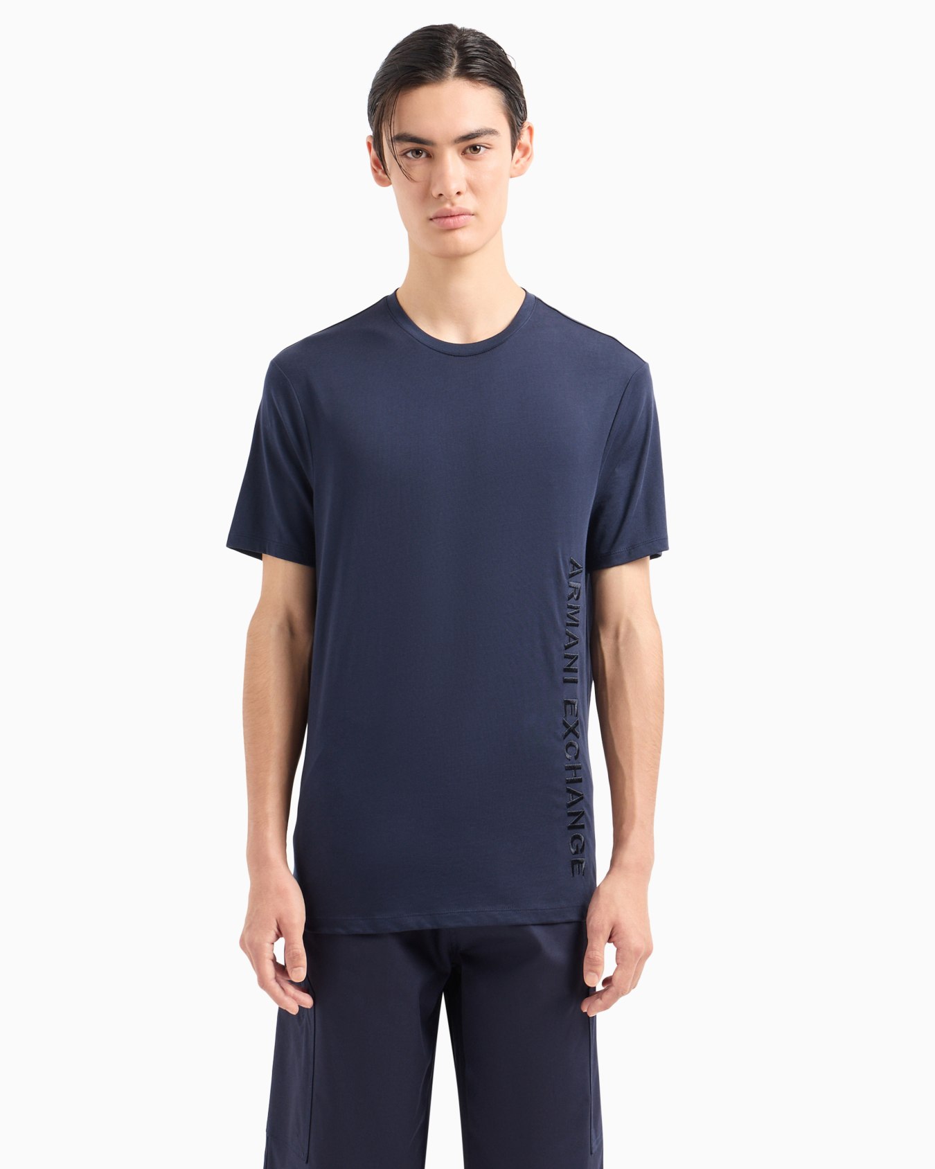 Regular fit T-shirt with logo  Diapositiva 1