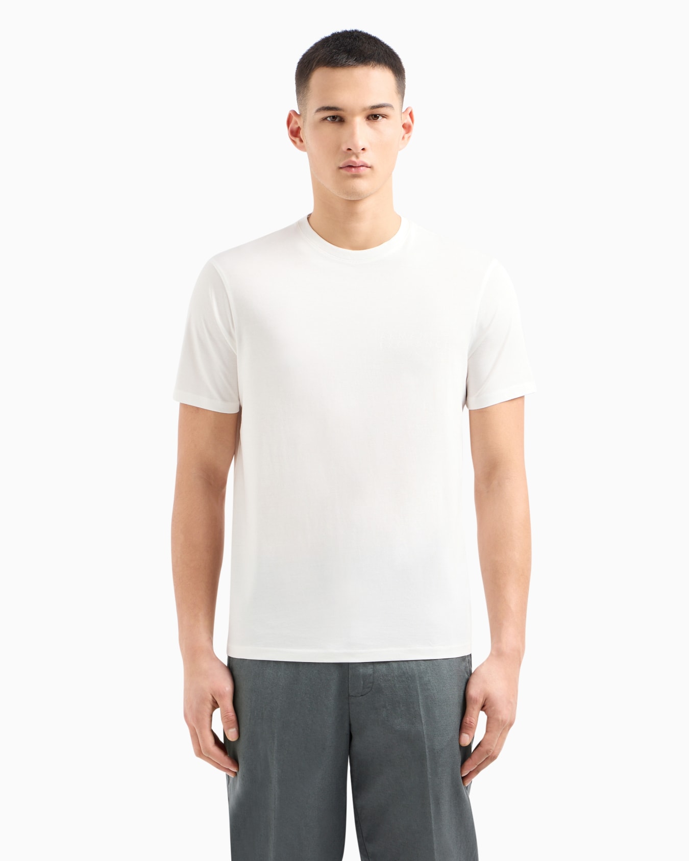 Regular fit T-shirt with logo  Diapositiva 1