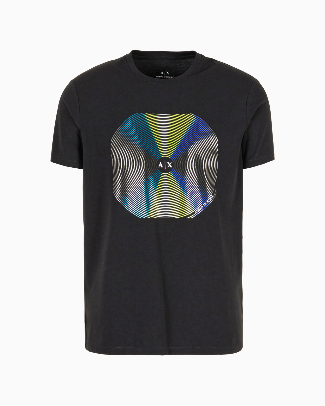 Slim fit T-shirt in stretch cotton jersey Diapositiva 0