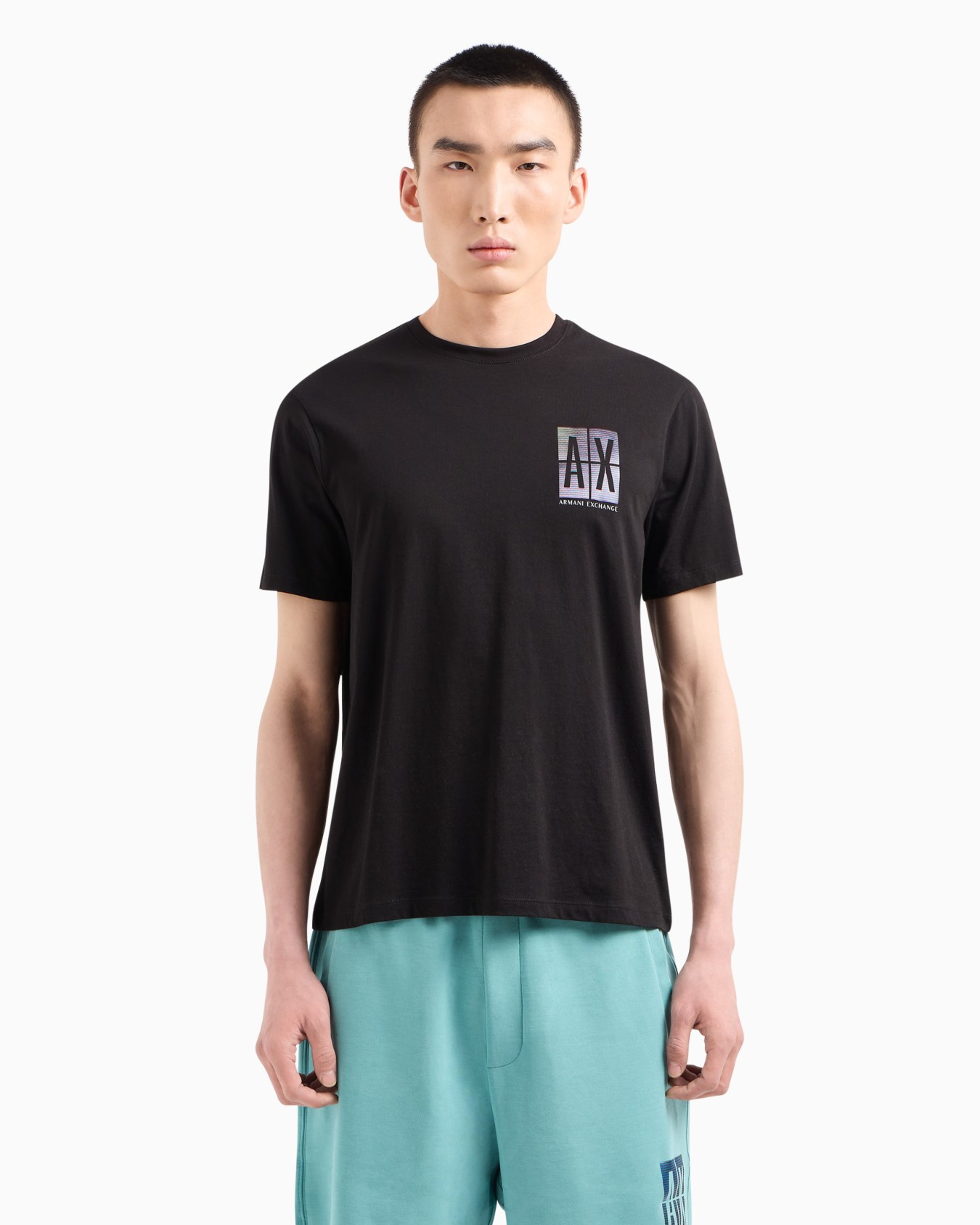 AXロゴ 半袖クルーネックTシャツ スライドする 1