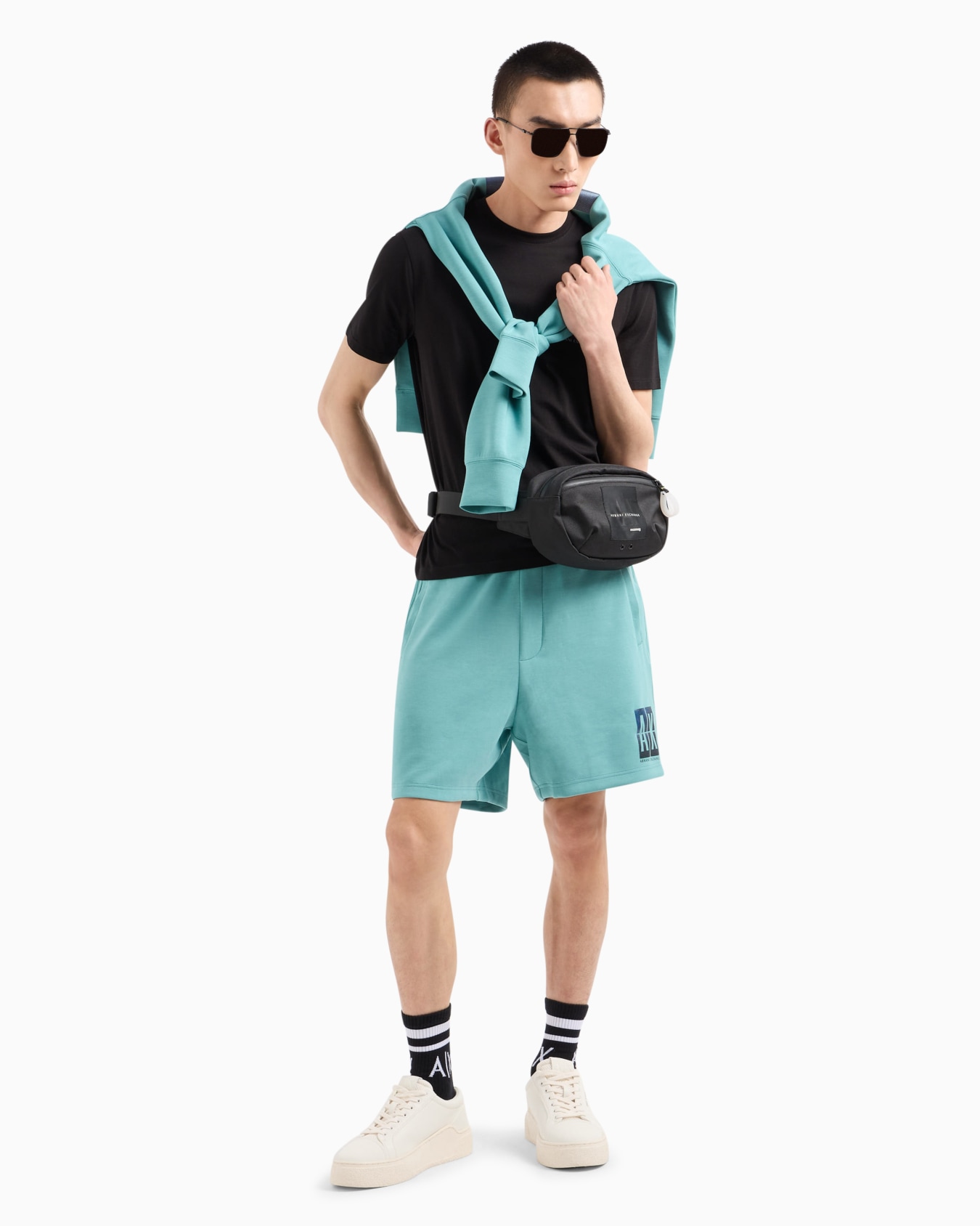 AXロゴ 半袖クルーネックTシャツ スライドする 3