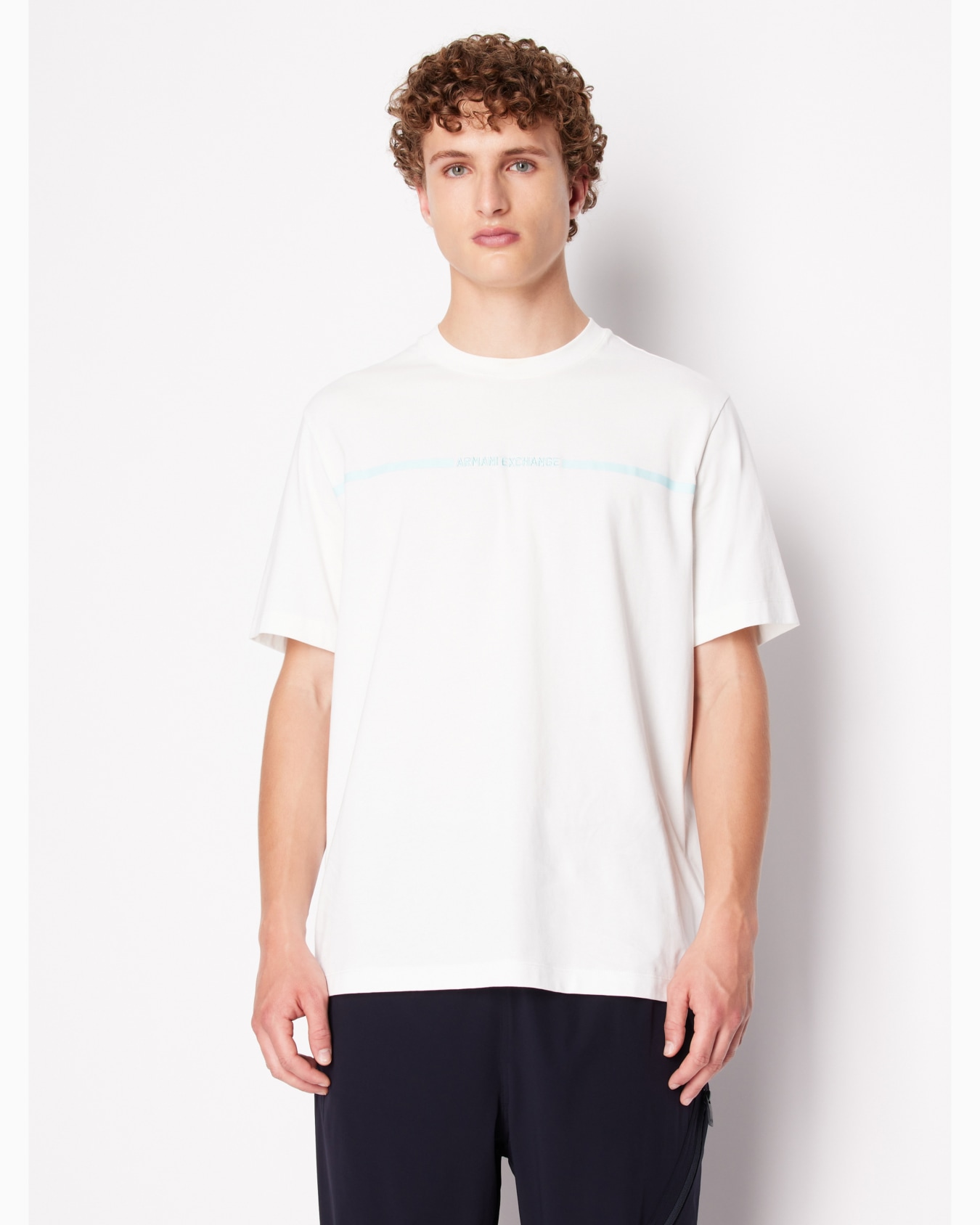 Regular fit T-shirt with logo  Diapositiva 1