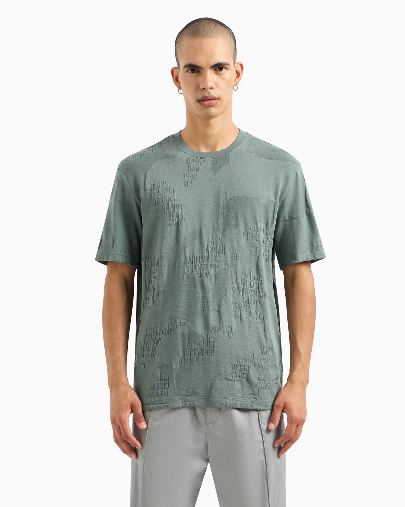 Regular fit T-shirt with logo  Diapositiva 1