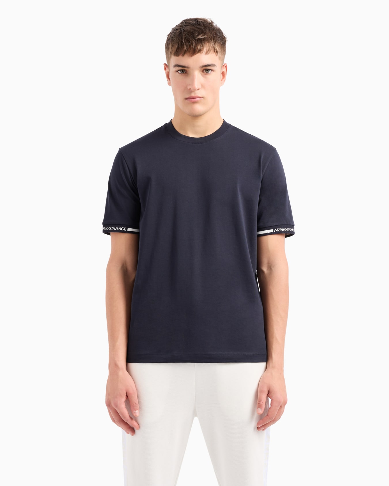 Regular fit T-shirt with logo  Diapositiva 1