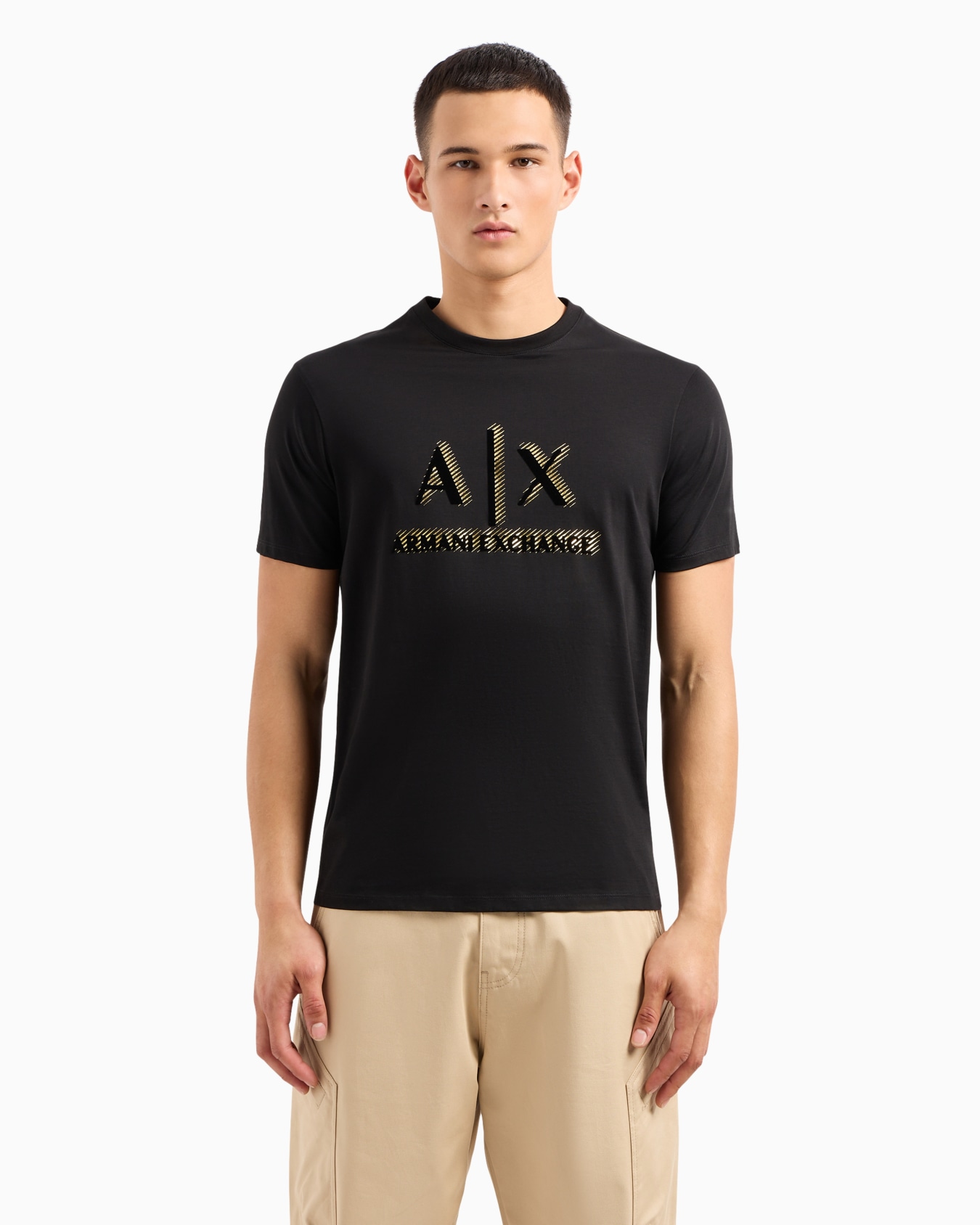 Regular fit T-shirt with logo  Diapositiva 1