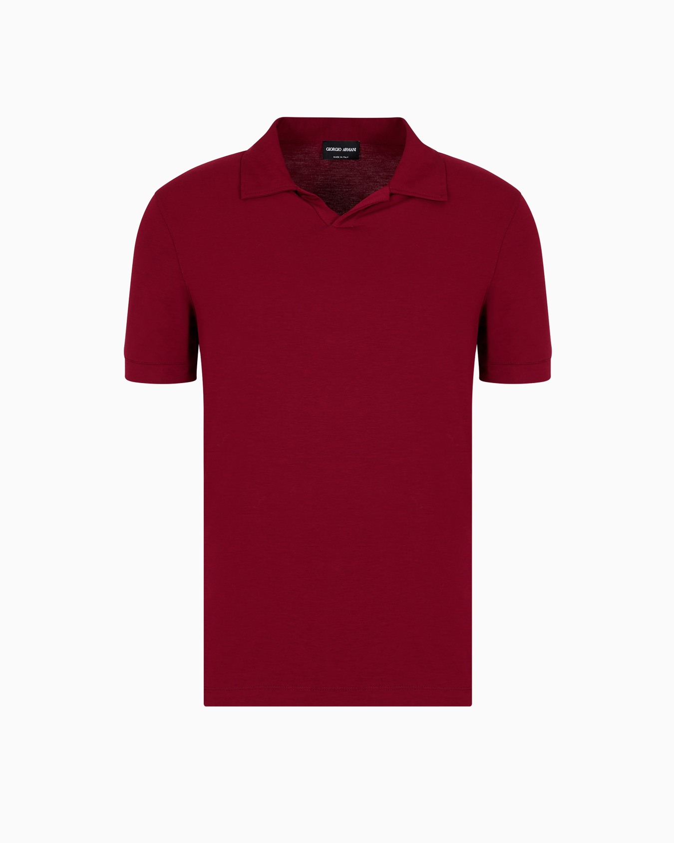Polo à manches courtes en jersey de viscose stretch ASV Diapositive 0