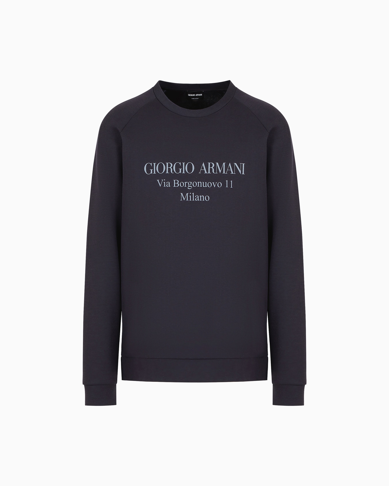 Sudadera Borgonuovo 11 de punto doble de algodón Diapositiva 0