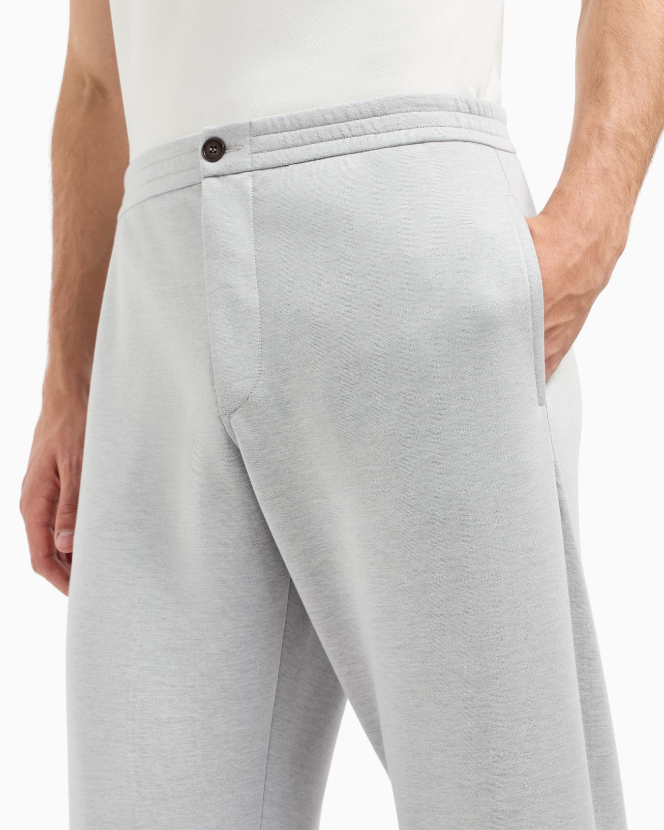 Pantalon en double jersey de coton Diapositive 4