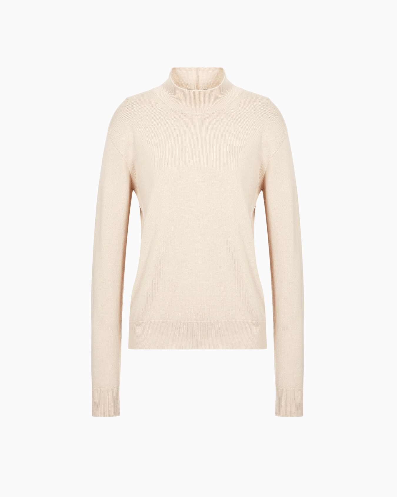 Pure cashmere roll neck sweater Slide 0