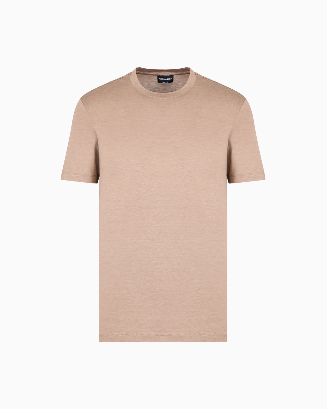 T-Shirt aus einem Seiden- und Baumwollgemisch Folie 0