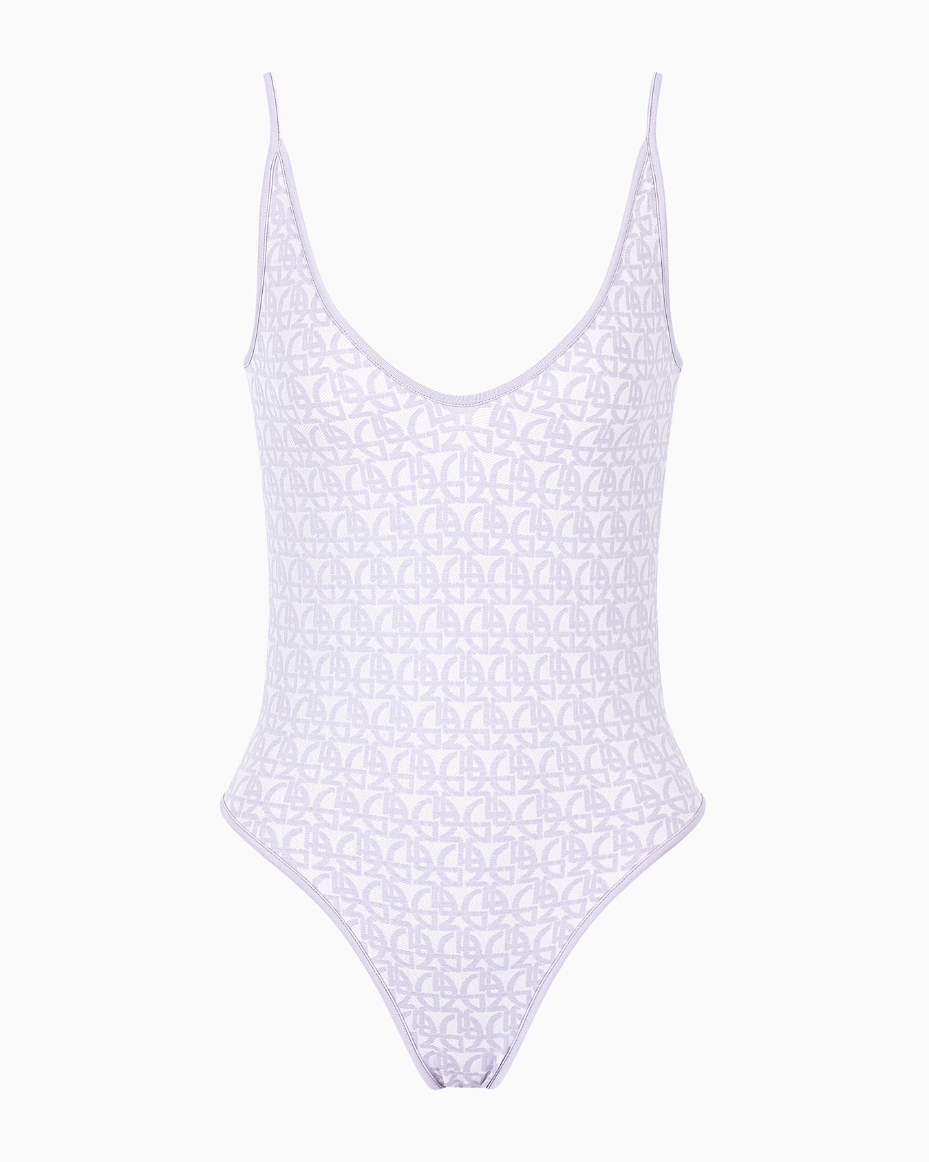 Monogram jacquard bodysuit Slide 0