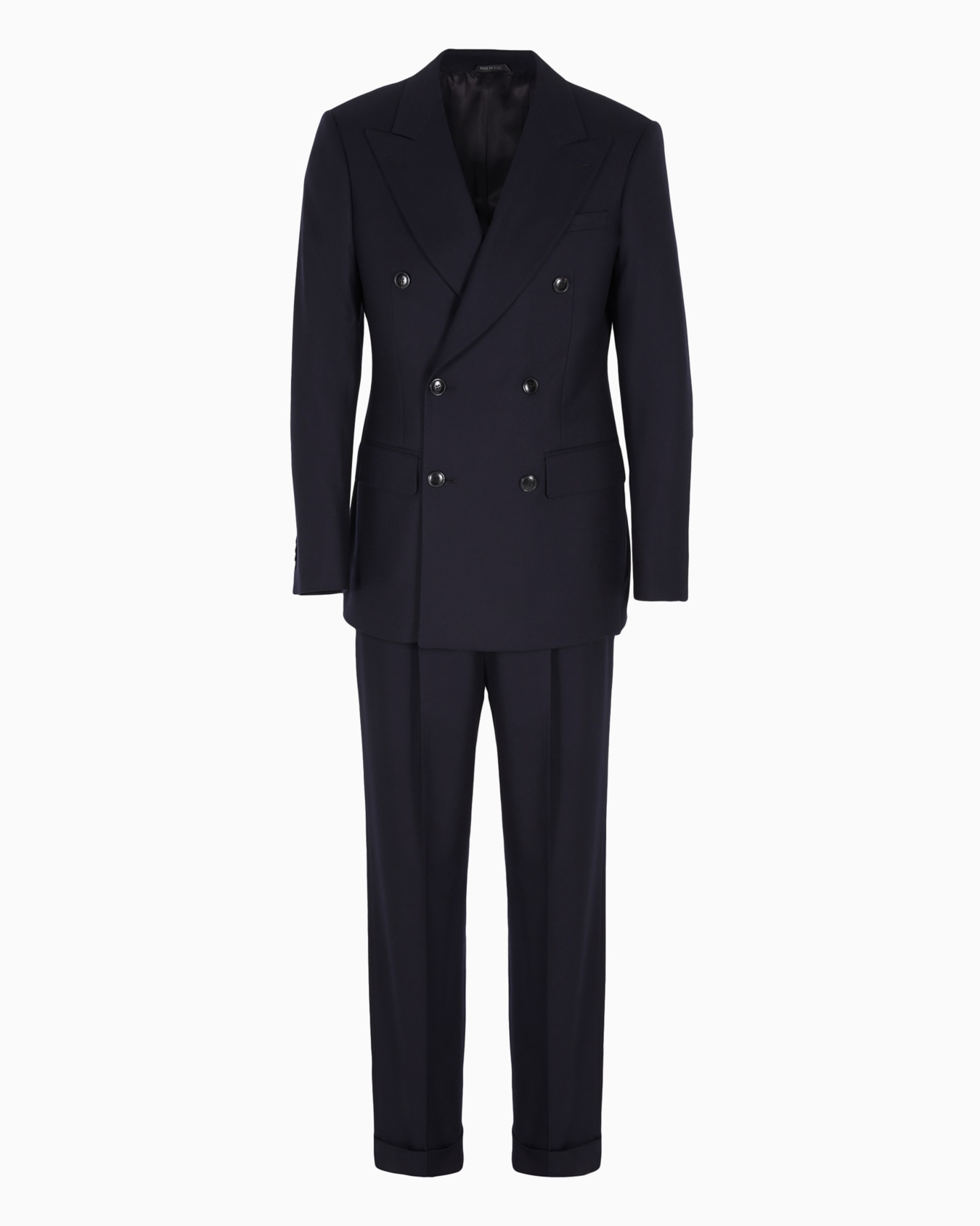 ASV Royal Line double-breasted virgin-wool cloth suit Slide 0