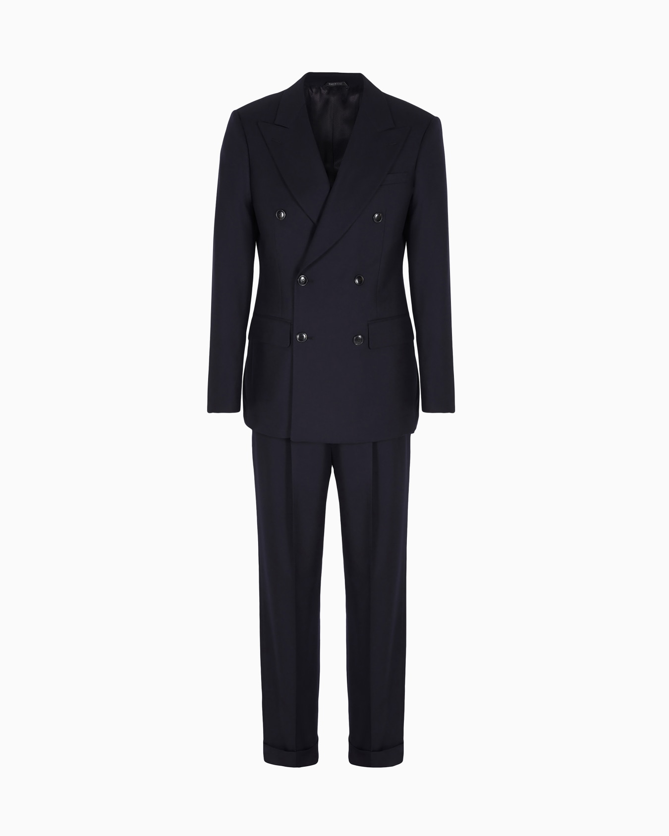 ASV Royal Line double-breasted virgin-wool cloth suit Slide 0